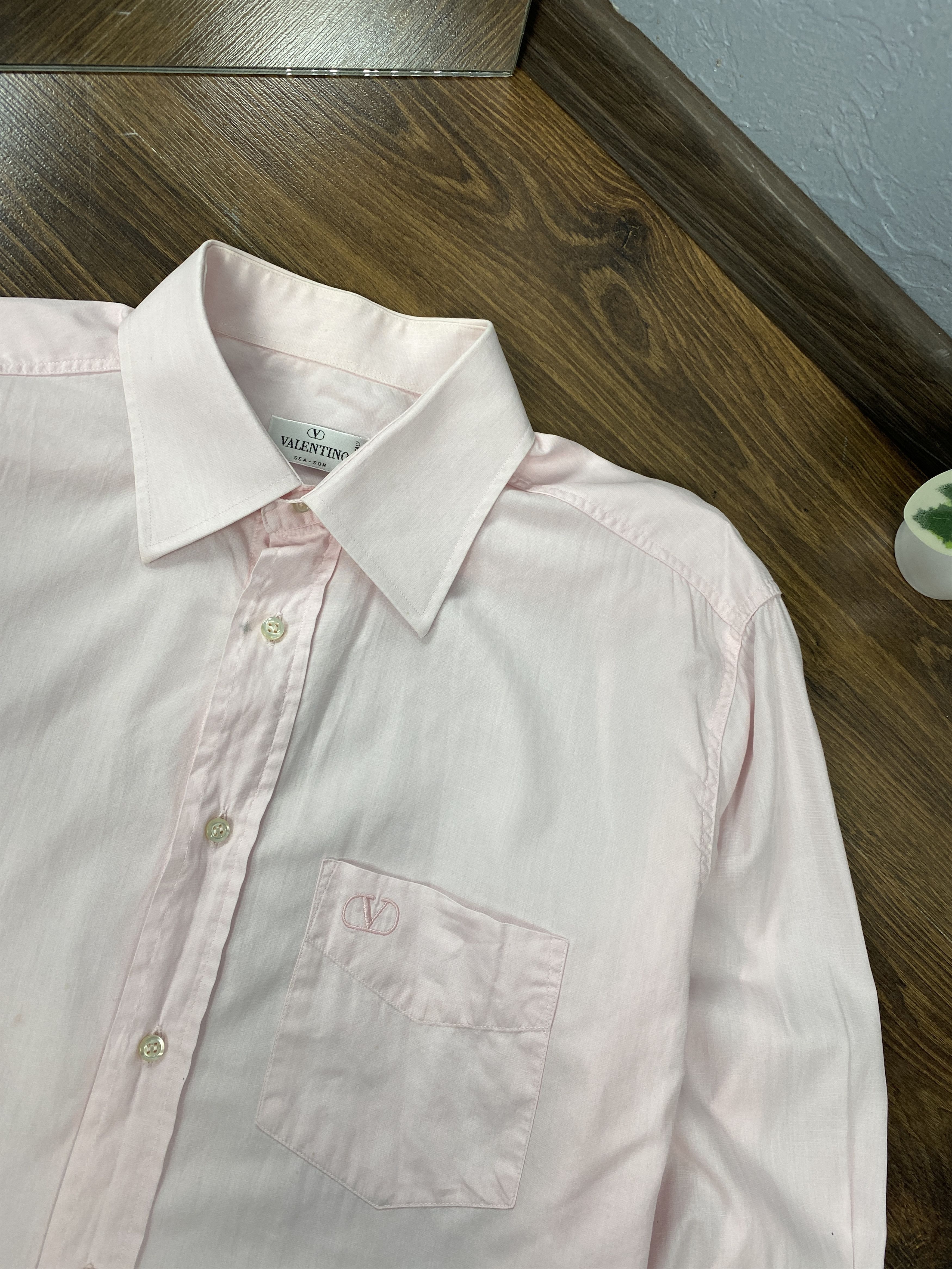Valentino Valentino vintage long sleeve shirt Size US L / EU 52-54 / 3 - 2 Thumbnail