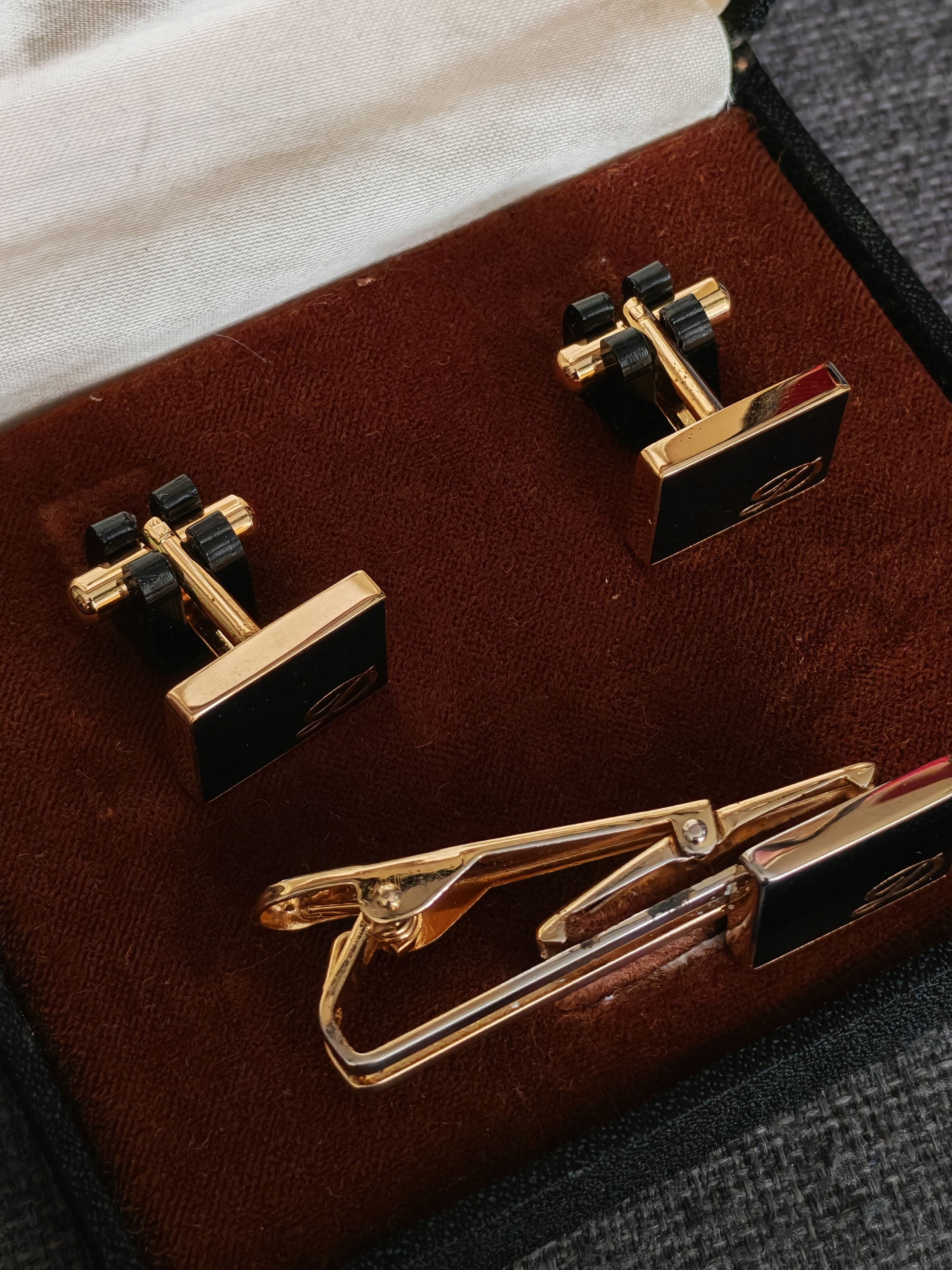 S.T. Dupont Vintage St. Dupont Set of Cufflinks and Tie clips Size ONE SIZE - 2 Thumbnail