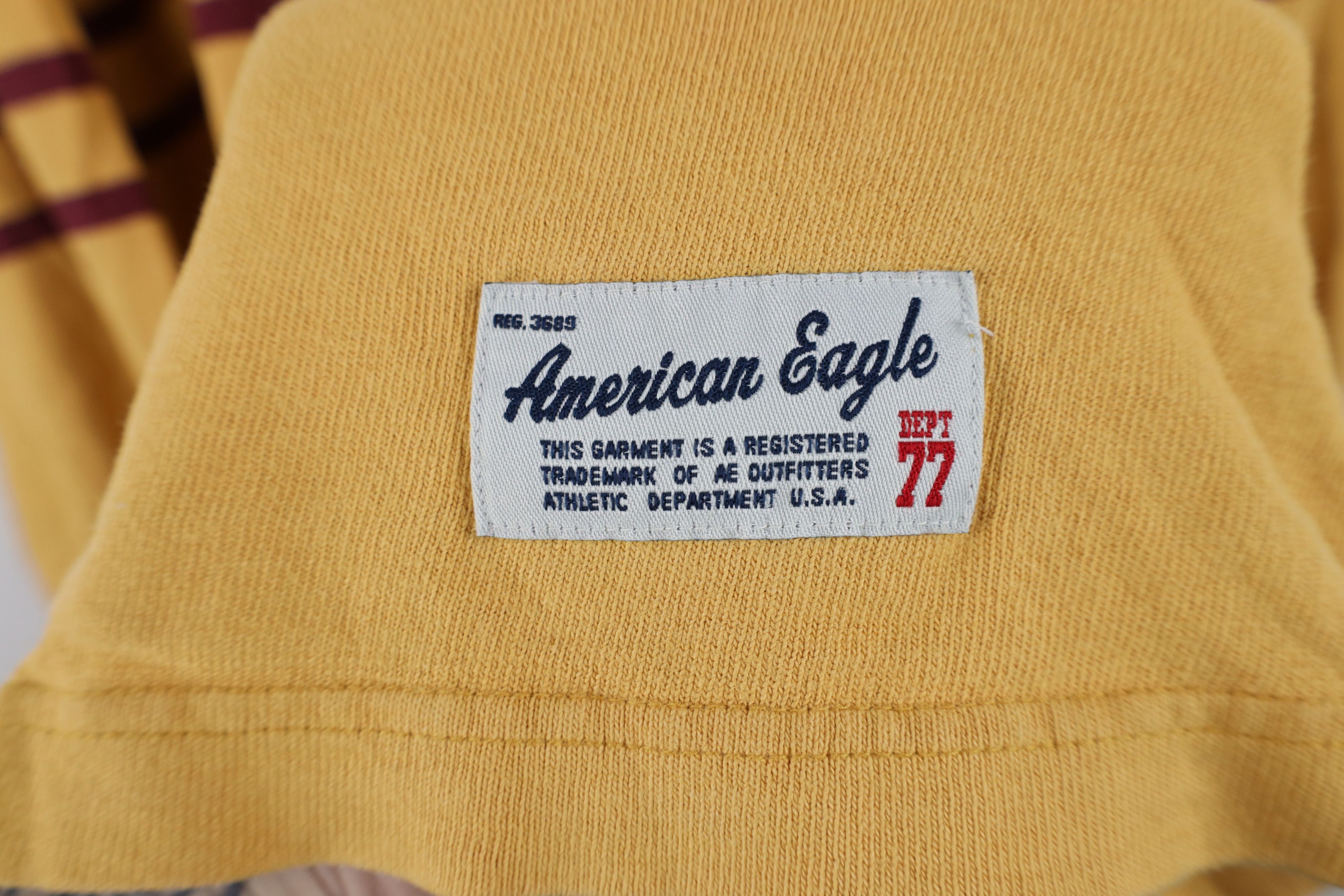 American Eagle Outfitters Vintage American Eagle Outfitters Long Sleeve Rugby Polo Size US XL / EU 56 / 4 - 8 Thumbnail