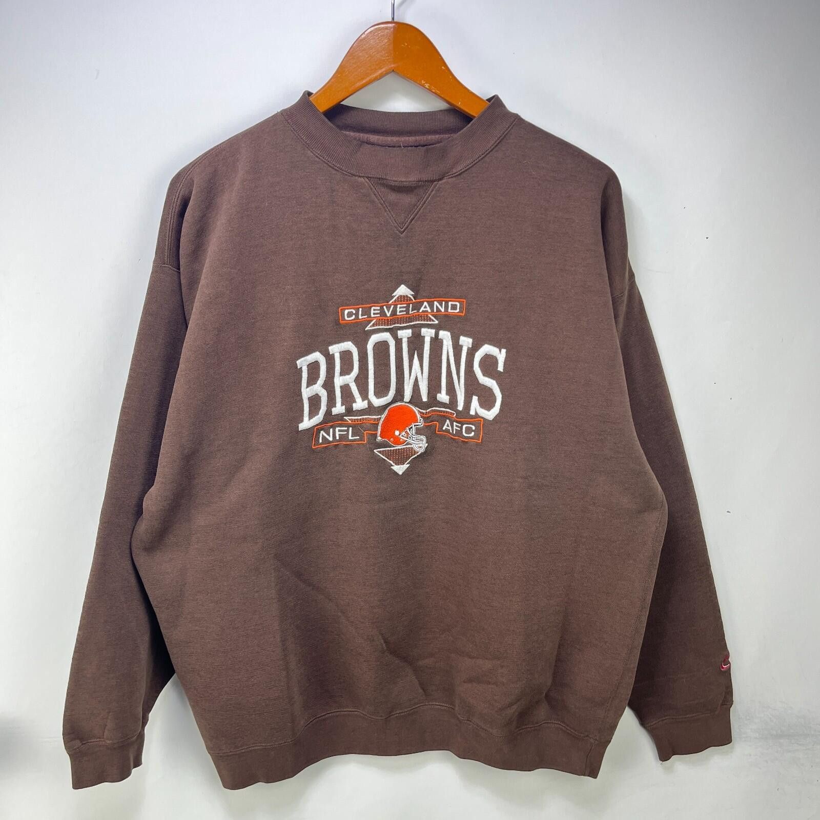 Lee Vintage 90s Lee Cleveland Browns Embroidered Sweatshirt XL Size ONE SIZE - 1 Thumbnail
