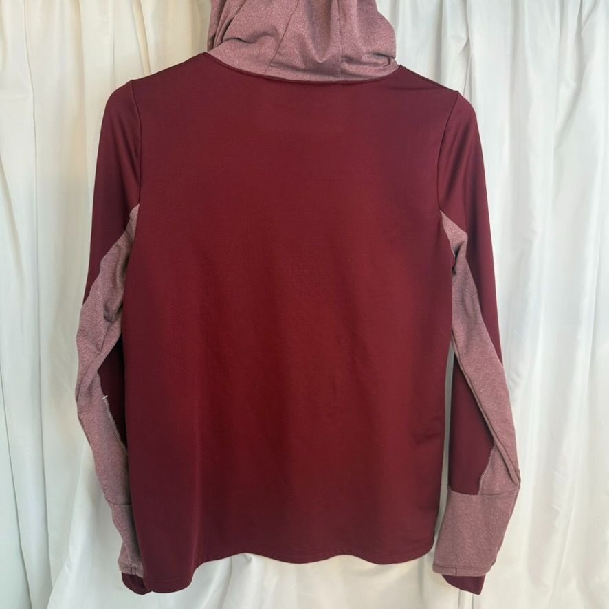 Under Armour Under Armour Womens ColdGear Burgundy Hoodie Thumbholes Medi Size M / US 6-8 / IT 42-44 - 8 Thumbnail