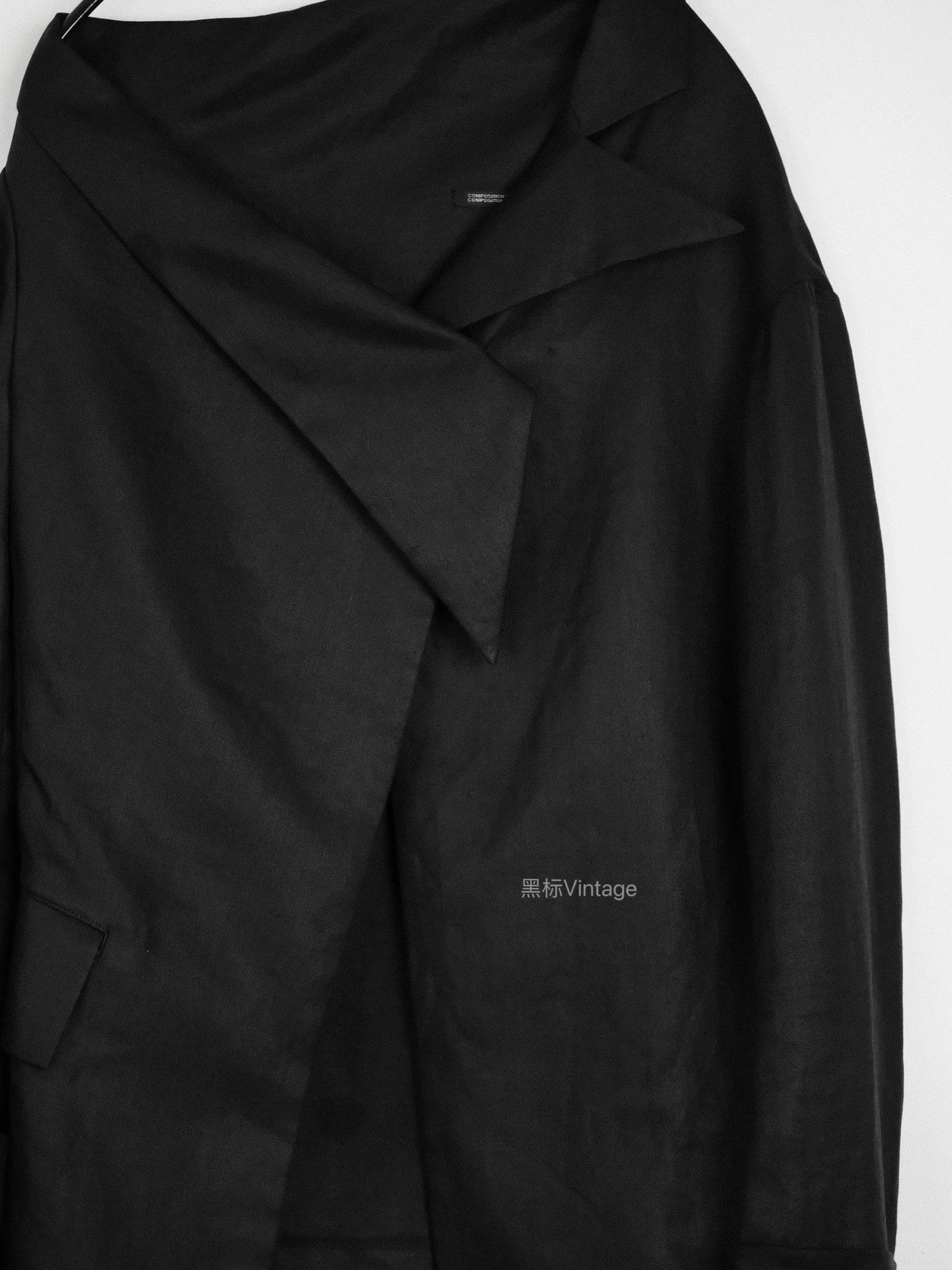 Yohji Yamamoto Yohji Yamamoto 04AW Archive Asym Linen Jacket Women's Size S / US 4 / IT 40 - 4 Thumbnail