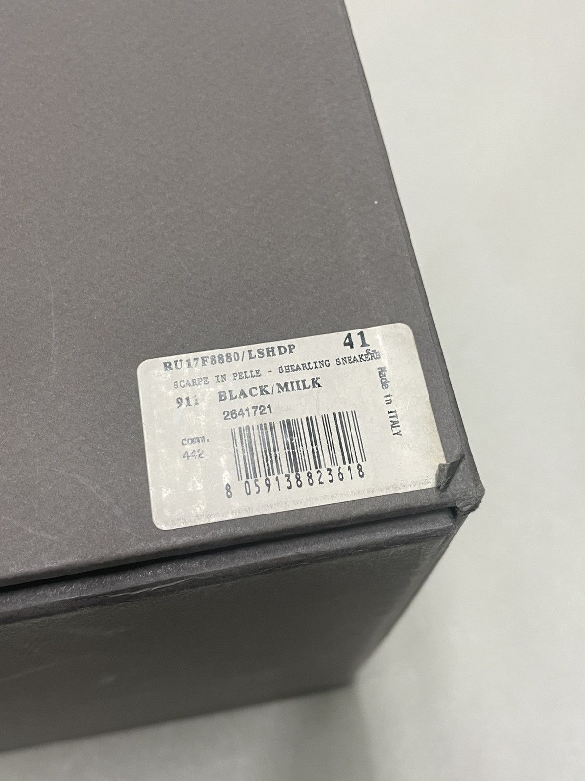 Rick Owens (NEW) Shearling Ramones Size US 8 / EU 41 - 13 Thumbnail
