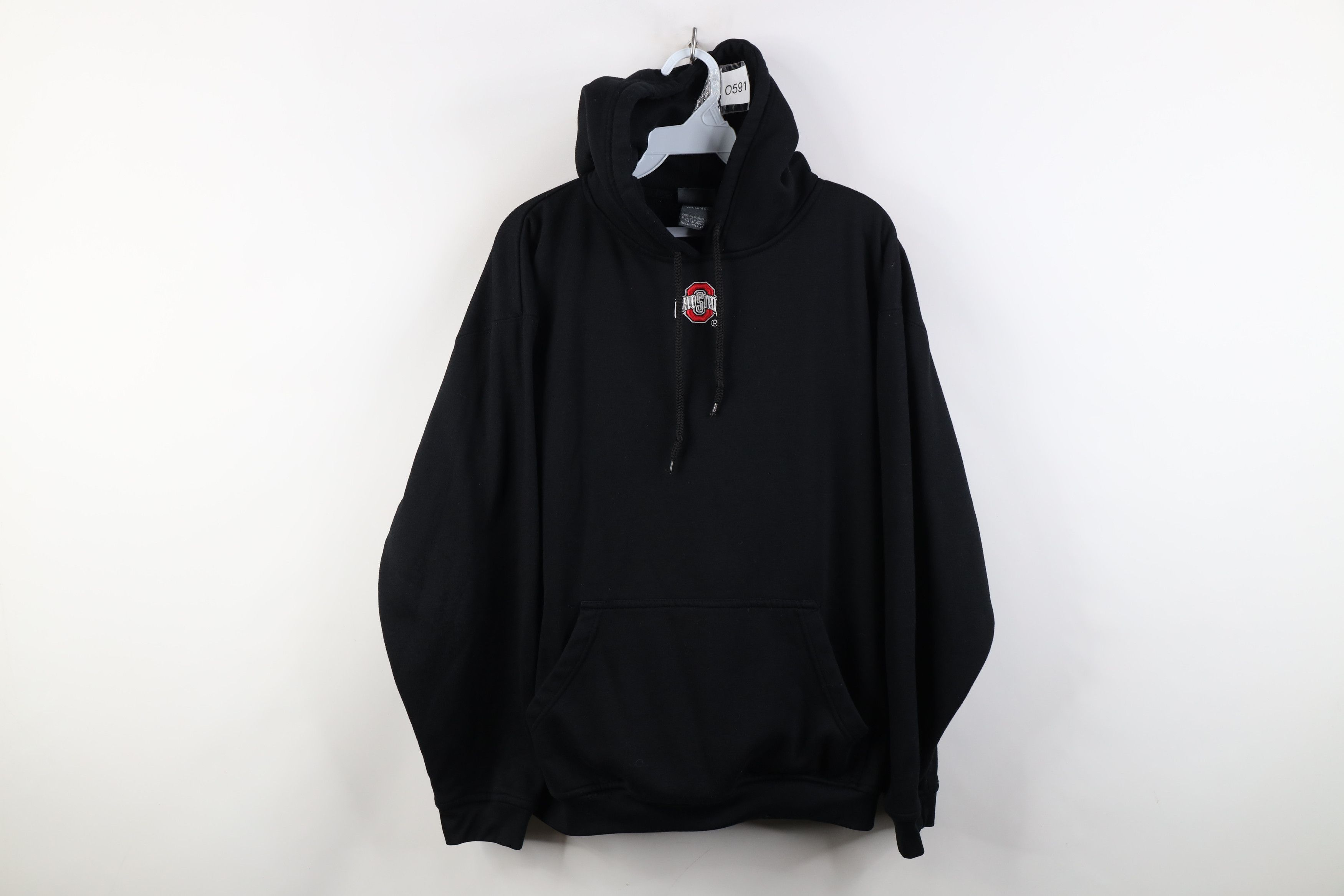 Vintage Vintage 90s Y2K Ohio State University Hoodie Sweatshirt Size US L / EU 52-54 / 3 - 1 Thumbnail