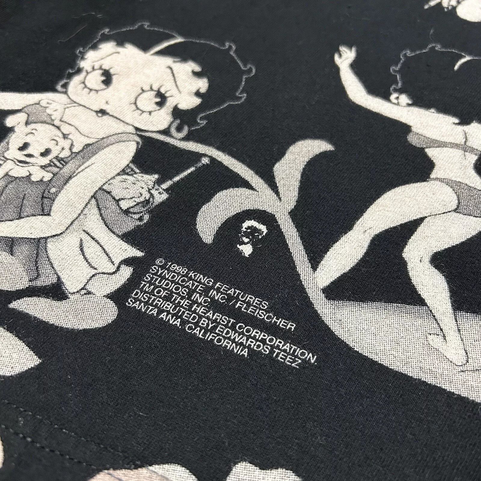 Vintage Vintage 1998 Aloha Betty Boop Hawaii Surfing Size US XL / EU 56 / 4 - 7 Thumbnail