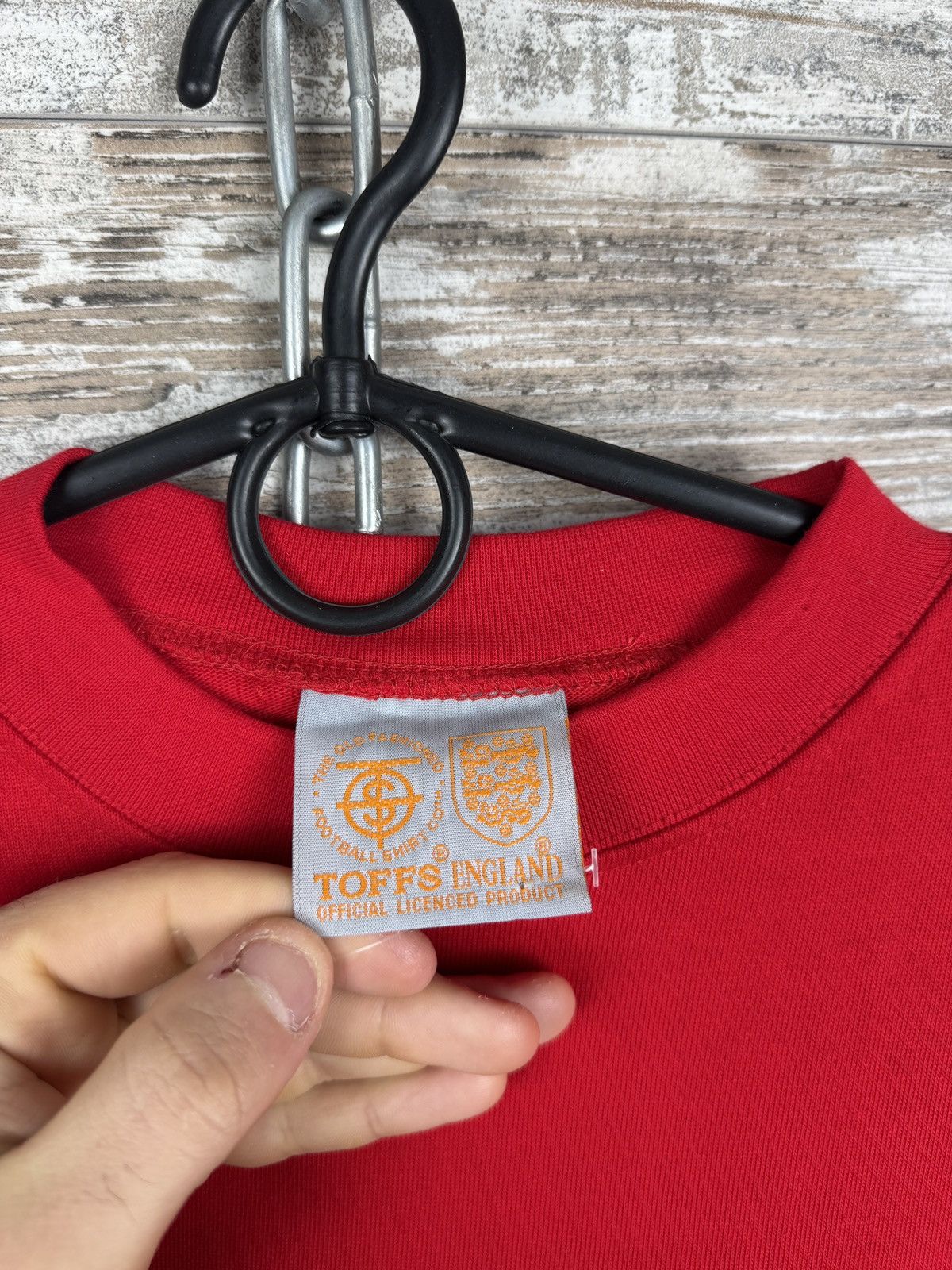 Vintage England National Team 1966 world cup sweatshirt long-sleeve Size US XL / EU 56 / 4 - 7 Thumbnail