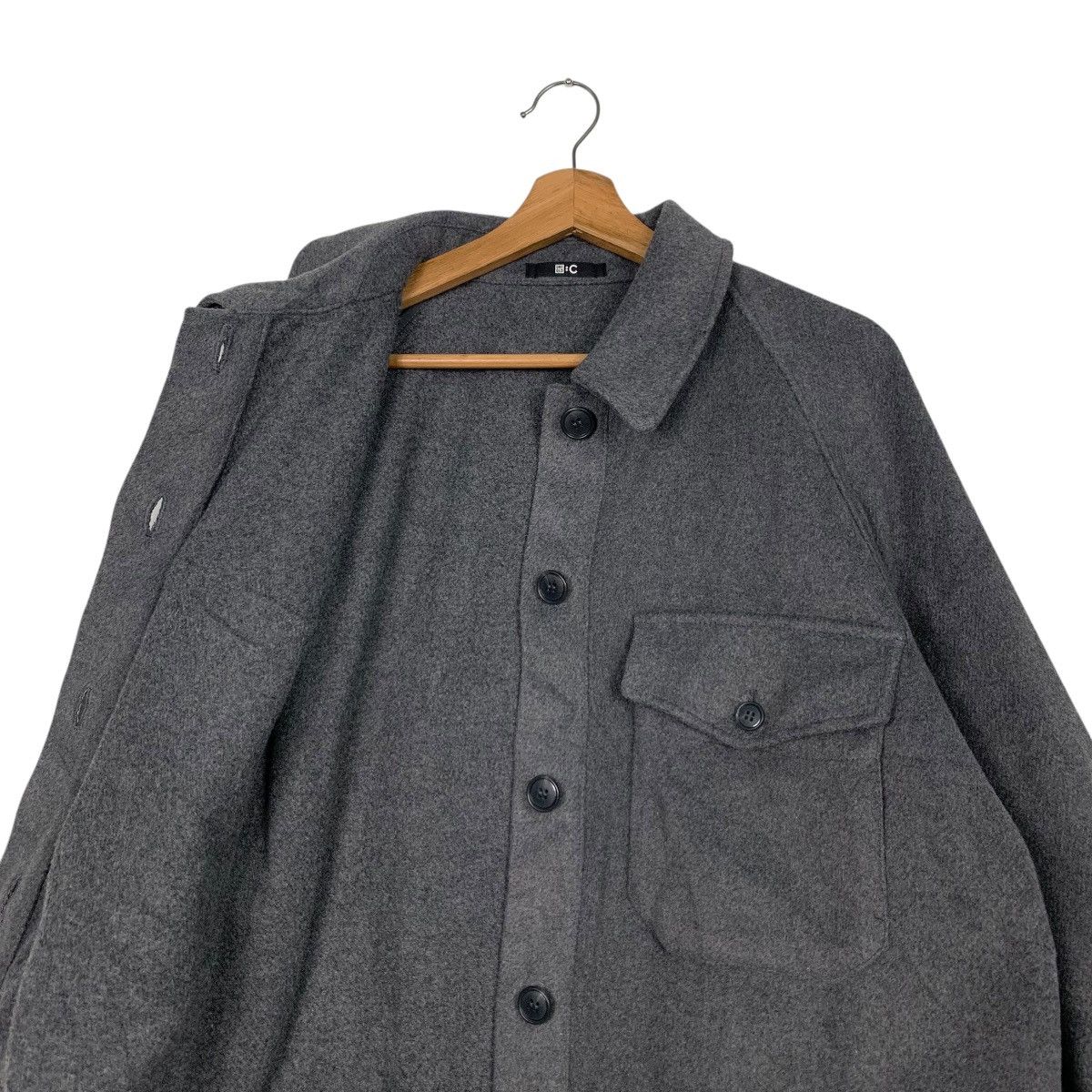 Uniqlo UNIQLO X CLARE WAIGHT KELLER Wool Flannel Jacket #2491-C112 Size L / US 10 / IT 46 - 10 Thumbnail