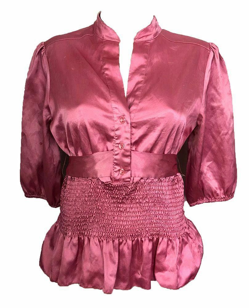Designer Pre Owned Pink Blouse M Size M / US 6-8 / IT 42-44 - 1 Thumbnail