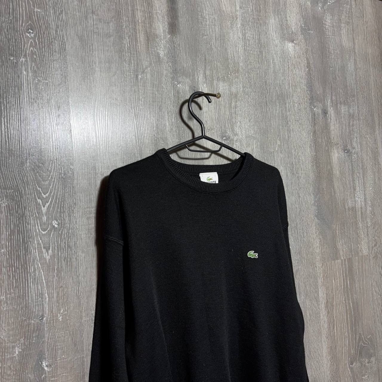 Lacoste Lacoste Vintage Black Sweater Streatwear Man size L Size US L / EU 52-54 / 3 - 2 Thumbnail