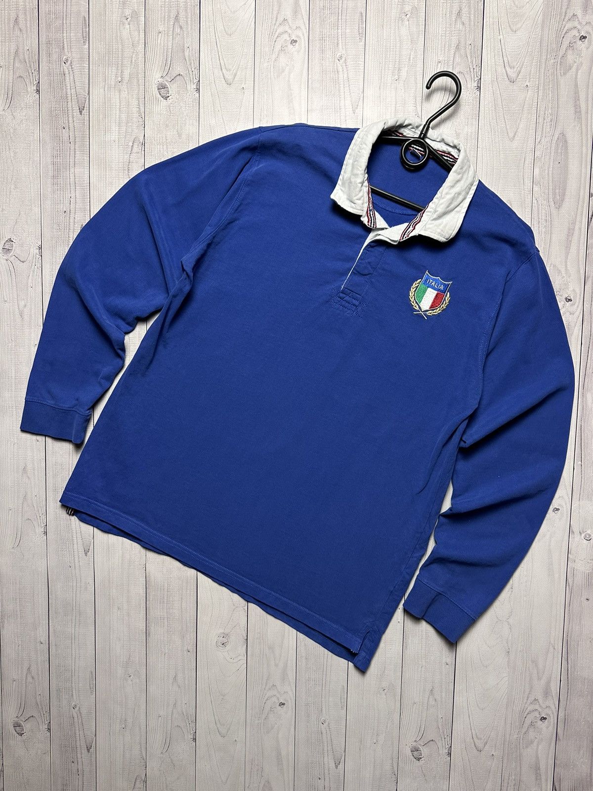 Vintage Vintage rugby jersey Italy Italia logo size XL Size US XL / EU 56 / 4 - 1 Thumbnail