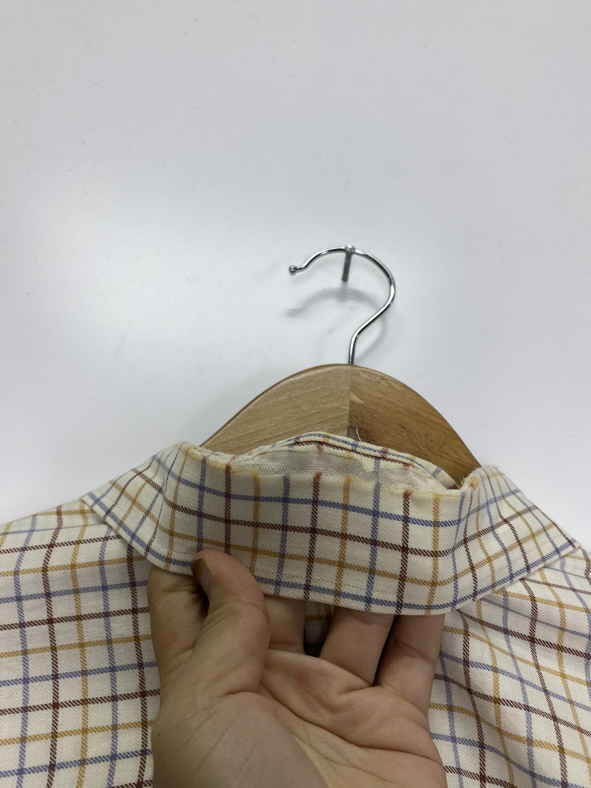 Burberry × Vintage Vintage Burberry Button up Size US L / EU 52-54 / 3 - 13 Thumbnail