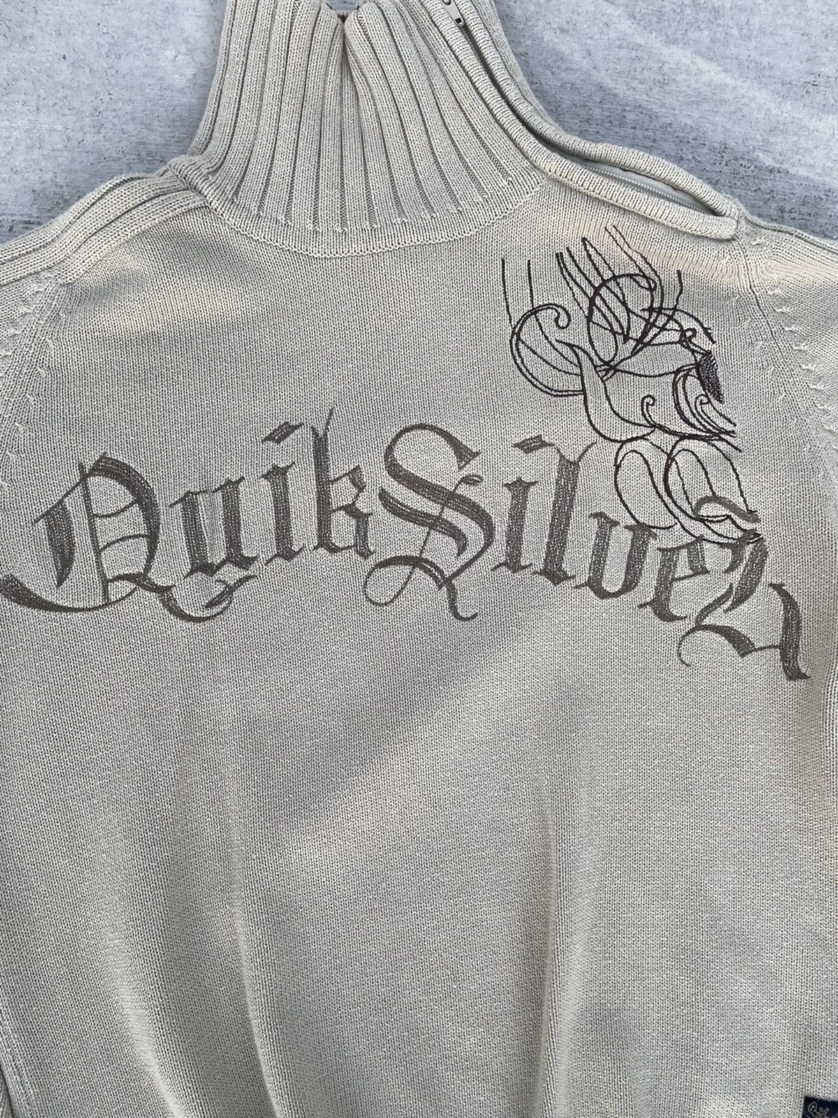 Quiksilver Vintage QuikSilver knitted sweater Size US L / EU 52-54 / 3 - 6 Thumbnail