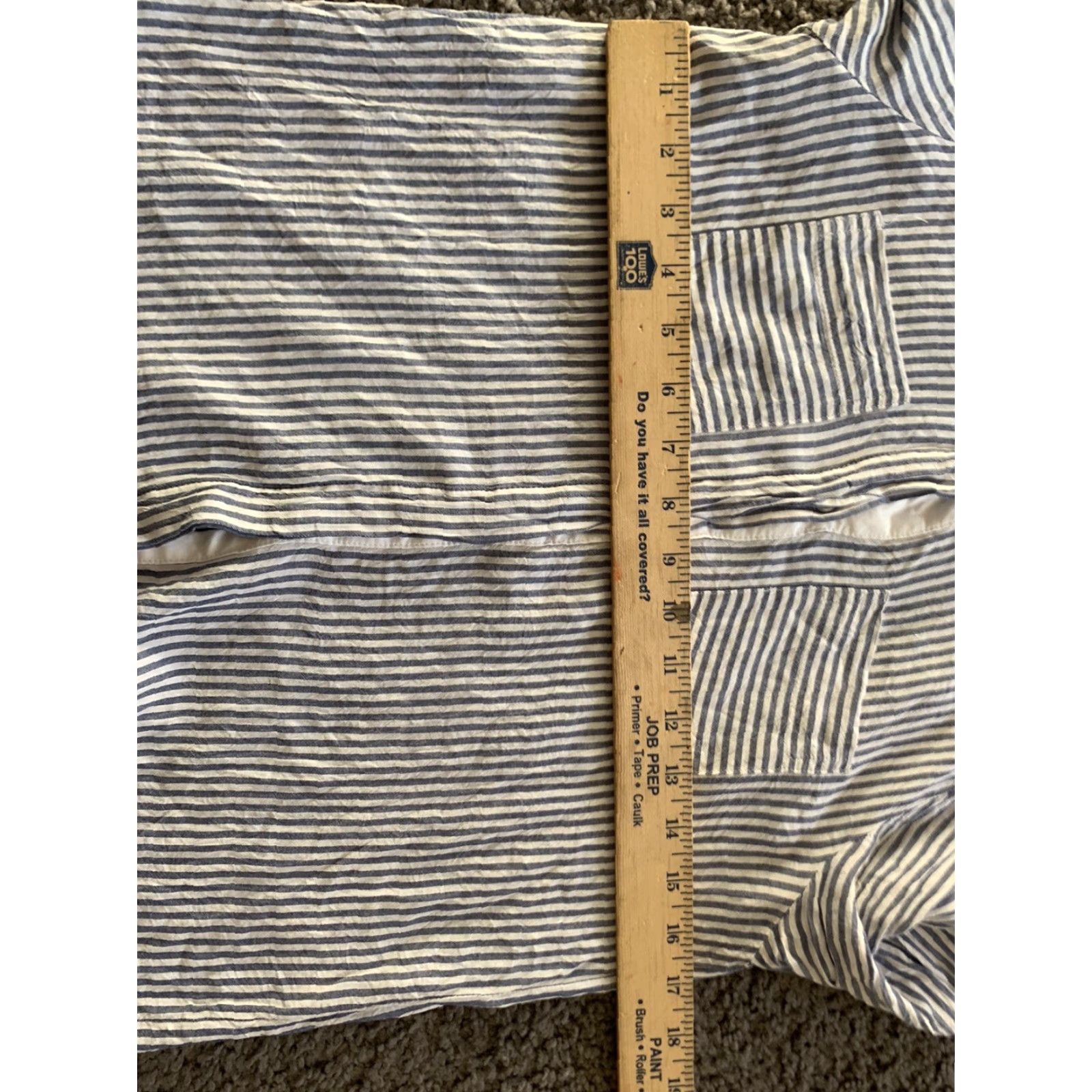 White House Black Market White House Black Market Shirt Striped Button-Up Office Blouse Women Size 0 White/Blue Size XS / US 0-2 / IT 36-38 - 6 Thumbnail