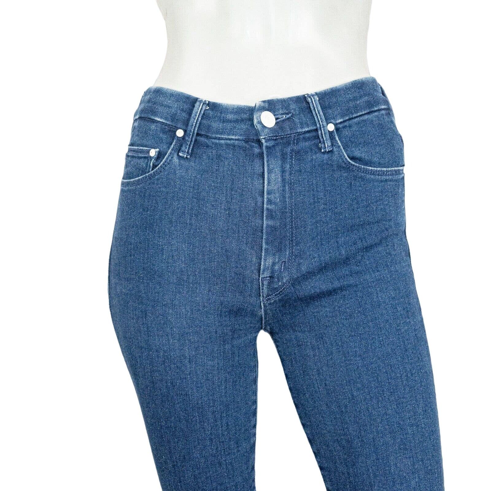 MOTHER MOTHER Denim High Rise Looker Ankle Jeans Blue Size 25" / US 0 / IT 36 - 11 Thumbnail