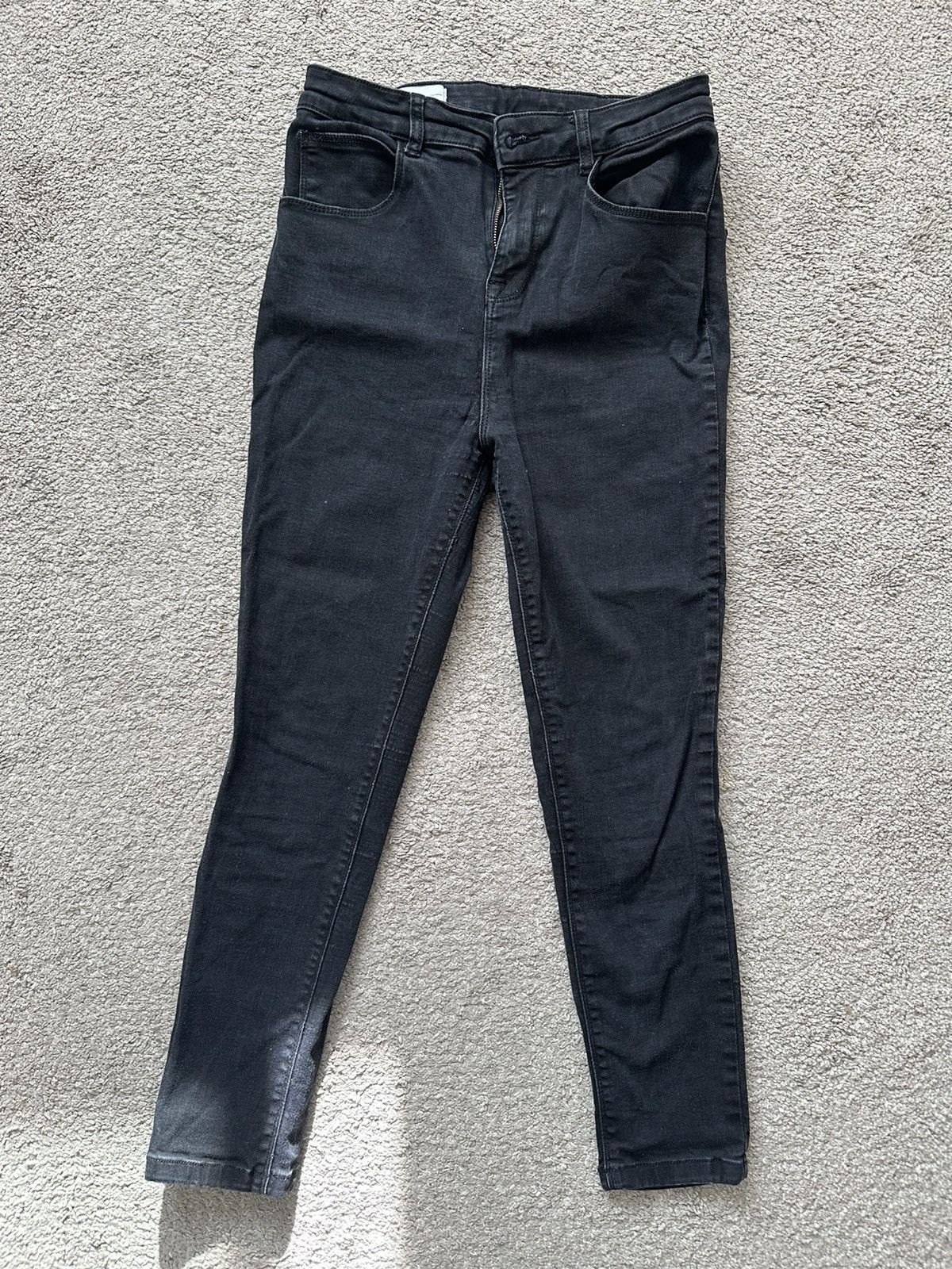 Collegium Collusion Black Jeans Size 30" / US 8 / IT 44 - 1 Thumbnail