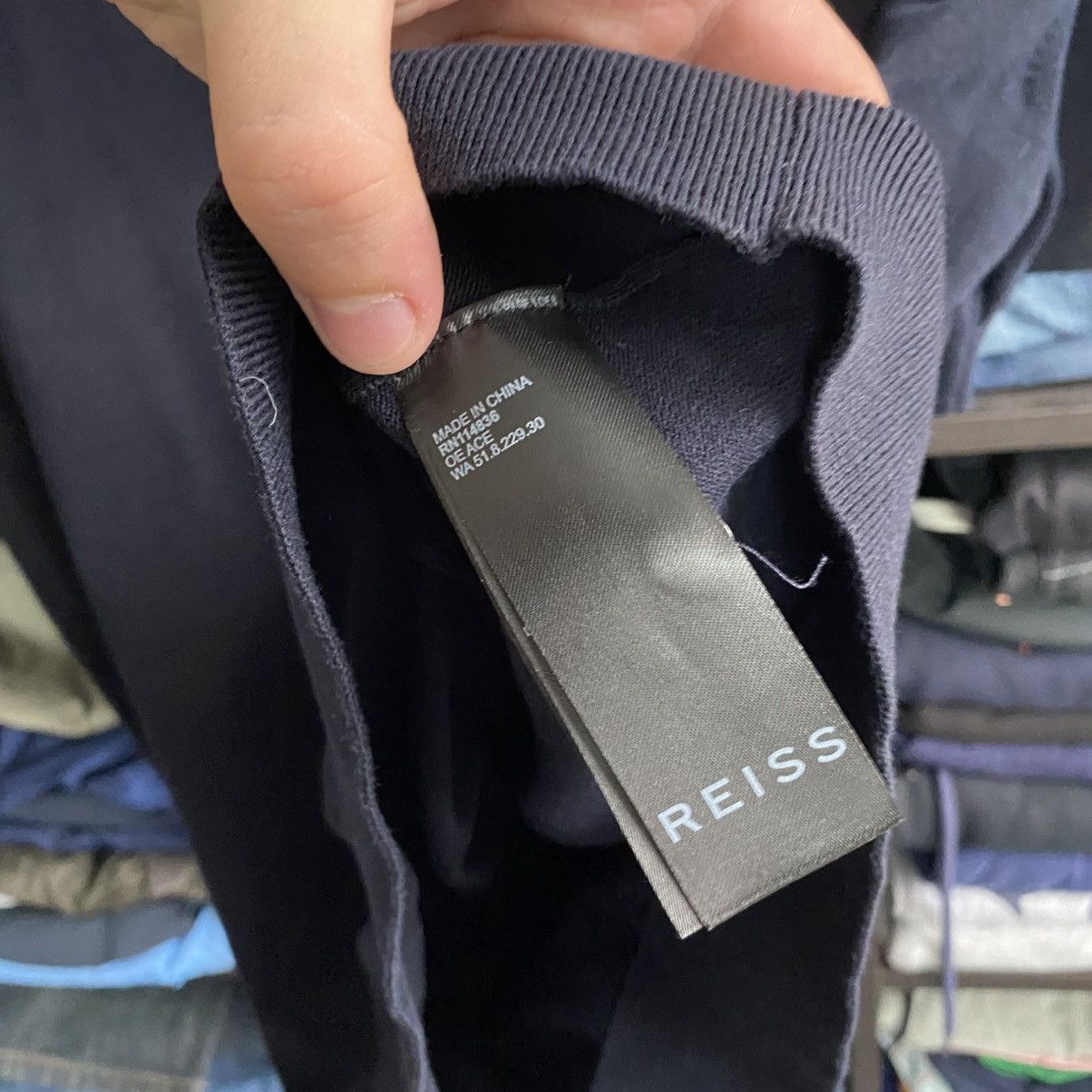Reiss Luxury Reiss Basic oldmoney designer streetwear polo Size US XL / EU 56 / 4 - 7 Thumbnail