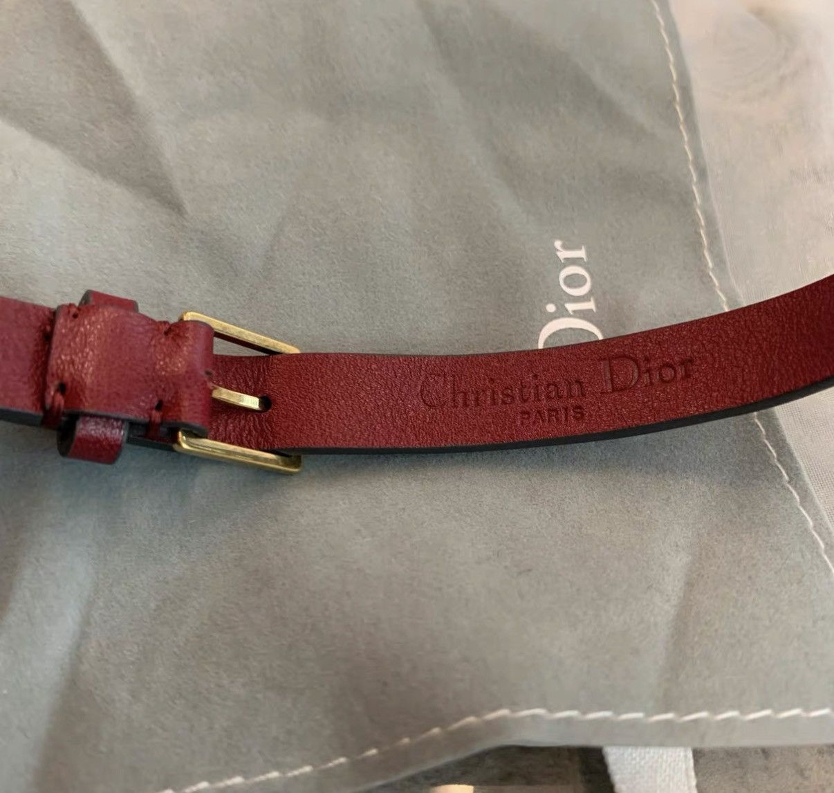 Dior Dior Full Leather Choker & Bracelet J42 Size ONE SIZE - 4 Thumbnail