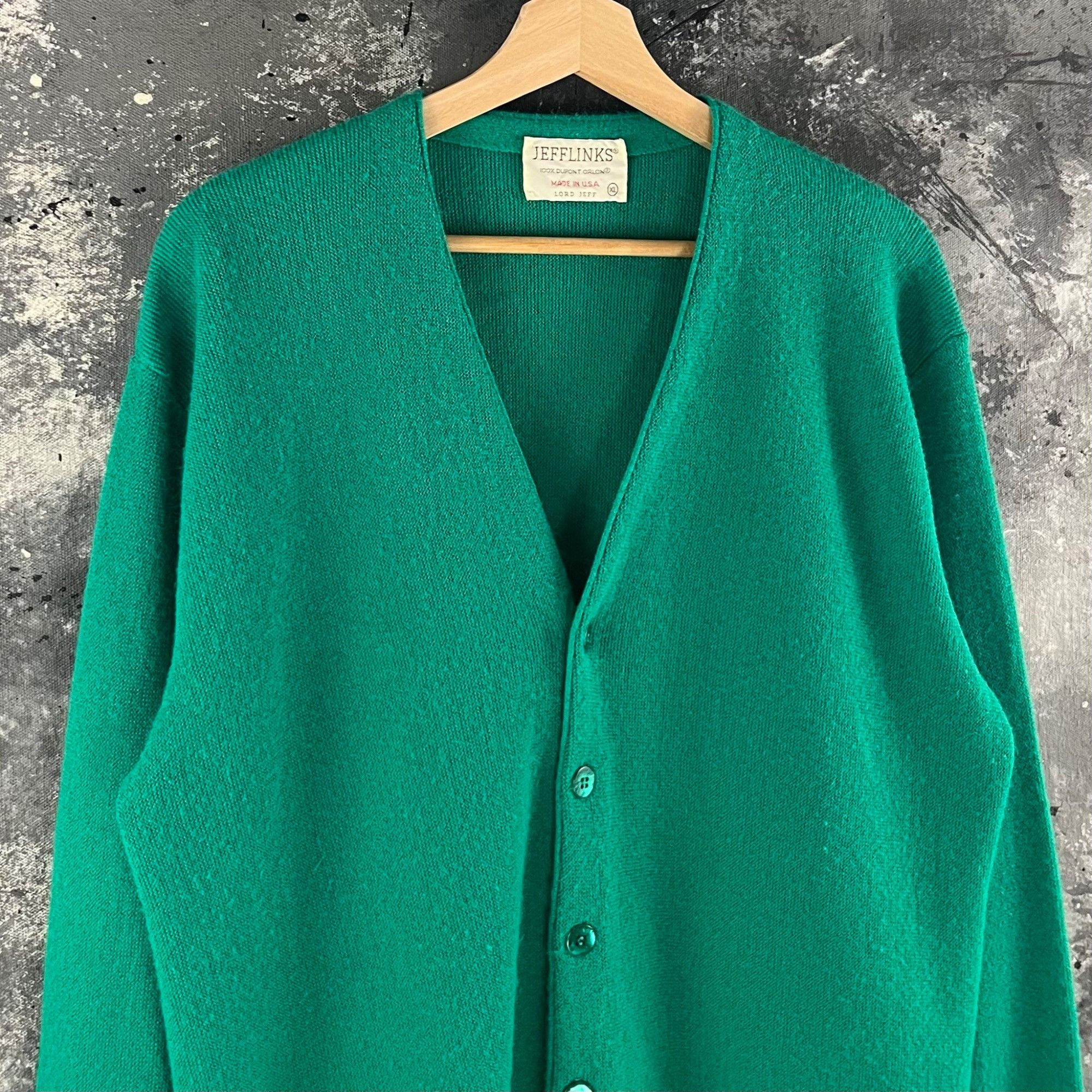 Vintage Vintage 60’s Jefflinks knit cardigan Size US L / EU 52-54 / 3 - 2 Thumbnail