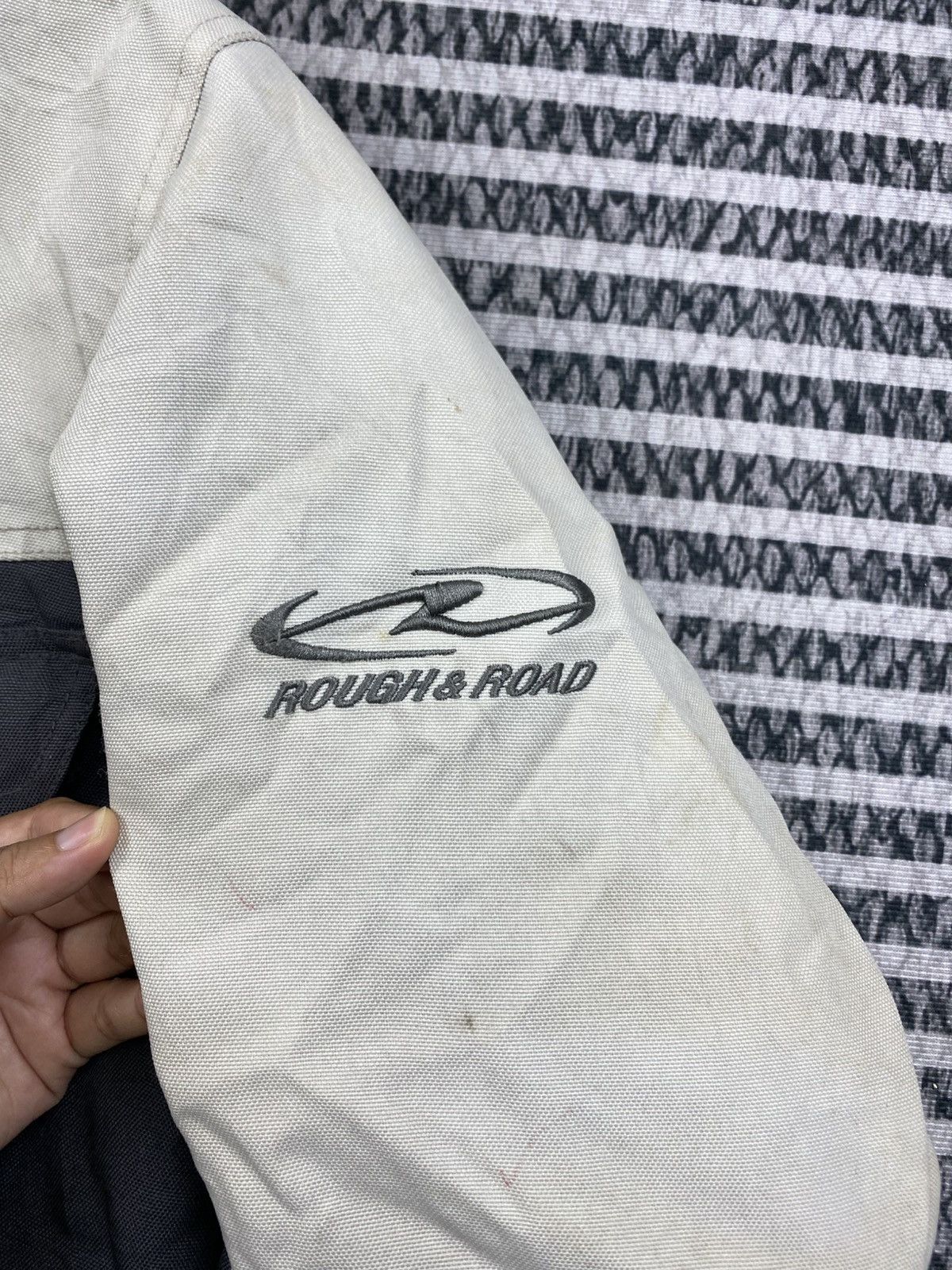 Japanese Brand Vintage Rough & Road Motorsport Racing Jacket Size US L / EU 52-54 / 3 - 8 Thumbnail