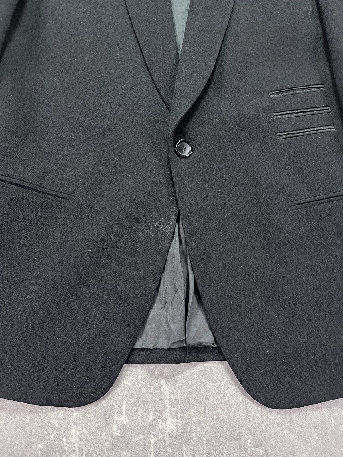 Marithe + Francois Girbaud 80s/90s Marithe Francois Girbaud Momentodue Blazer Jacket Size 42R - 7 Thumbnail