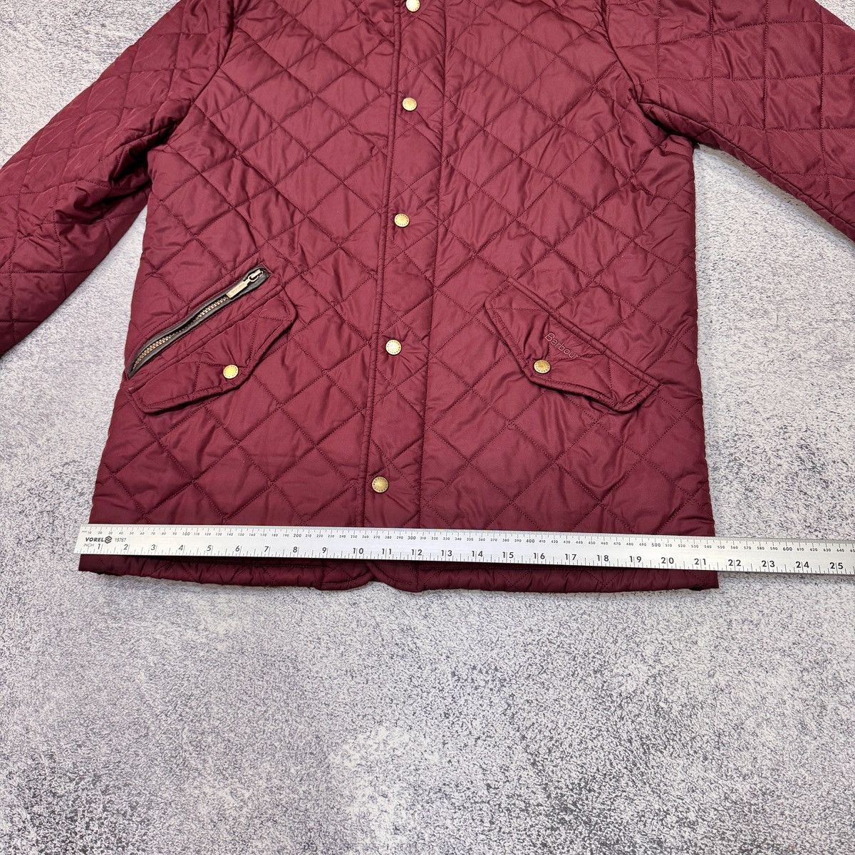 Barbour Barbour Chelsea Sportsquilt Burgundy M size Size US M / EU 48-50 / 2 - 14 Thumbnail