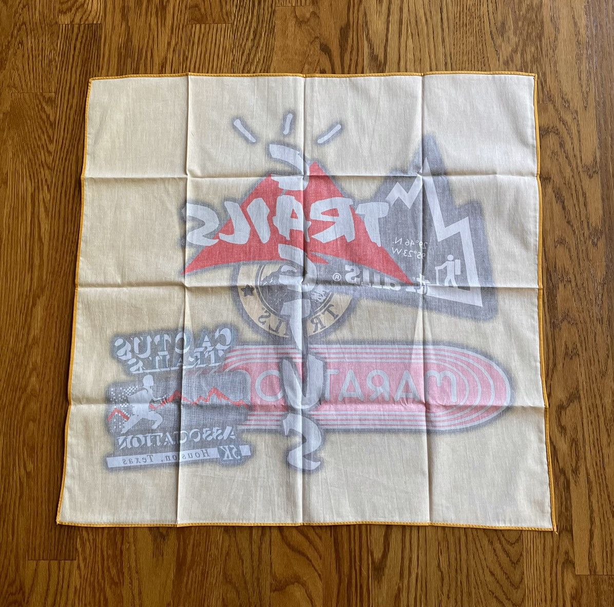 Travis Scott Travis Scott Cactus Trails Bandana Gold Yellow Astroworld Size ONE SIZE - 4 Thumbnail