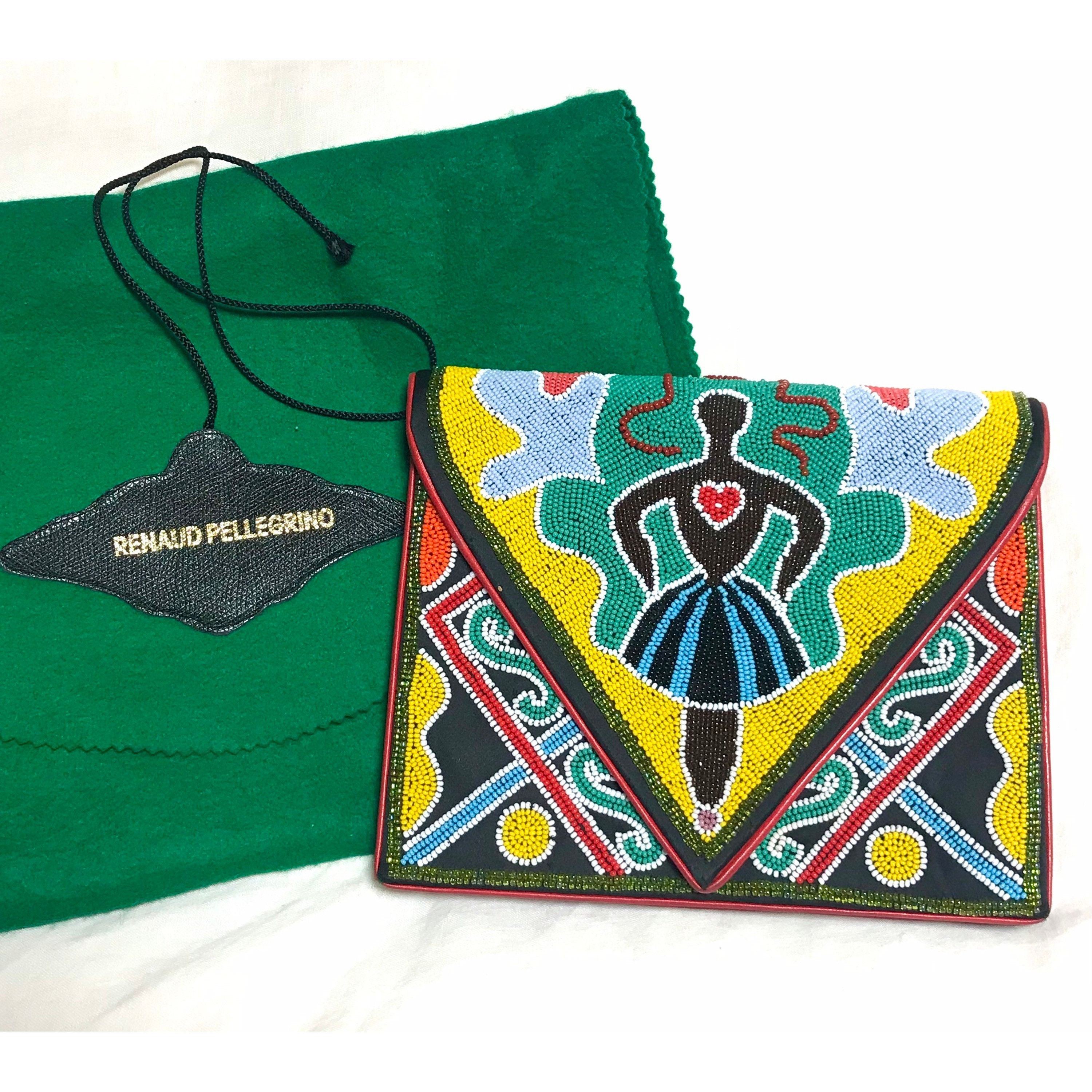 Other Vintage Renaud Pellegrino ethnic design beaded bag Size ONE SIZE - 10 Thumbnail