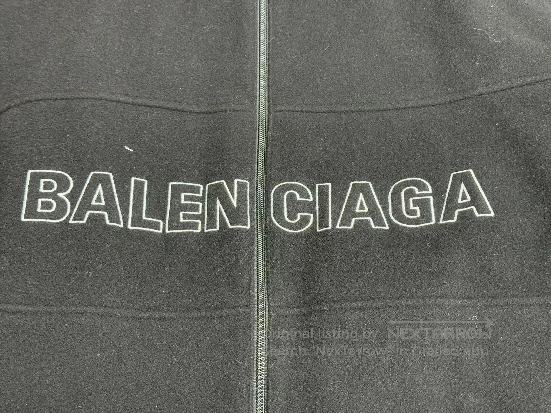 Balenciaga Balenciaga Printed Zip Jacket. Size US M / EU 48-50 / 2 - 3 Thumbnail