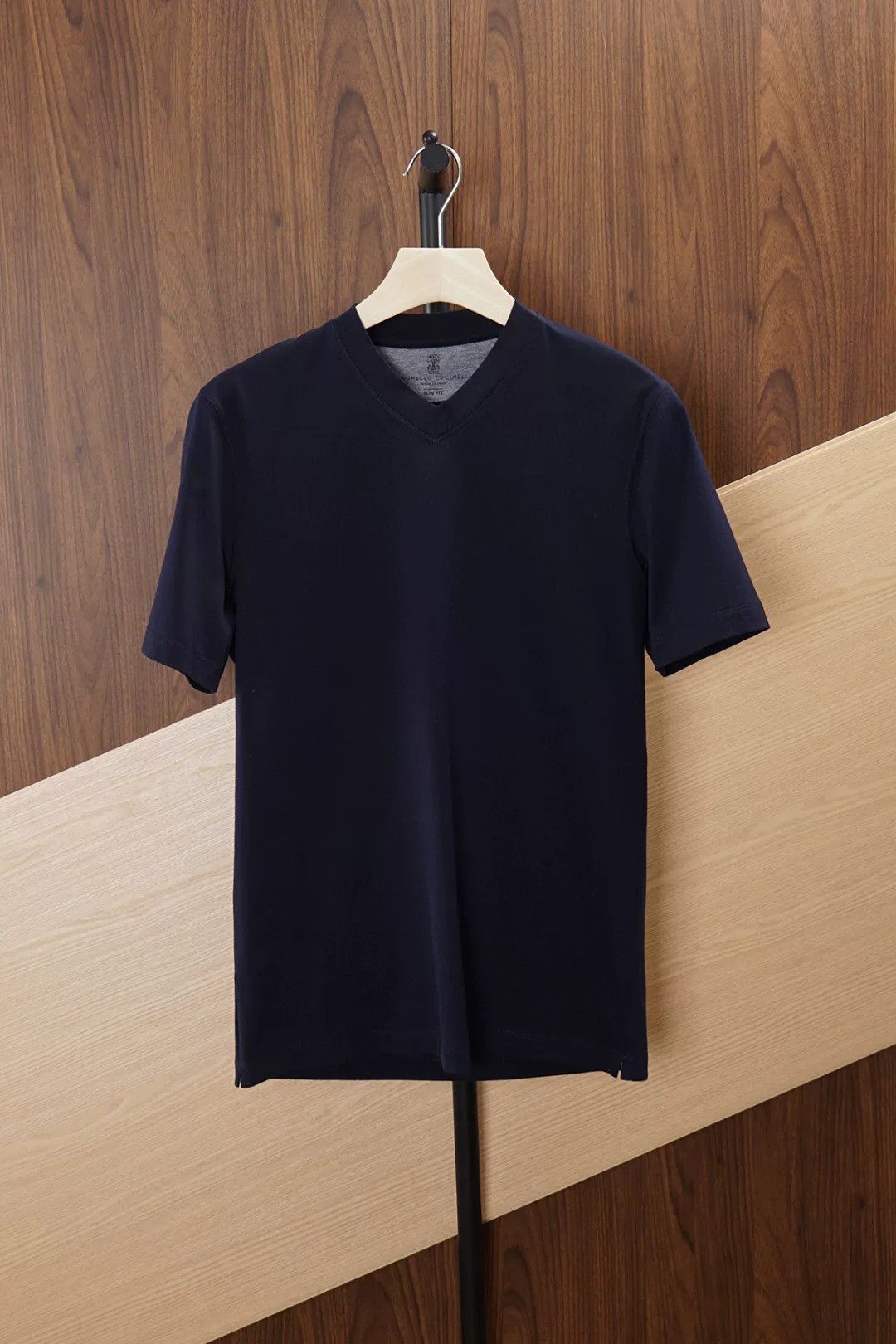 Brunello Cucinelli Brunello Cucinelli Men's Short Sleeve Shirt Size US S / EU 44-46 / 1 - 1 Thumbnail