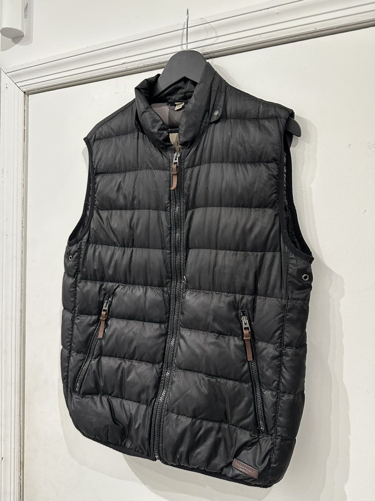 Burberry Burberry Brit Quilted Puffer Vest Black Nova Check Lined SzL Size US L / EU 52-54 / 3 - 17 Thumbnail