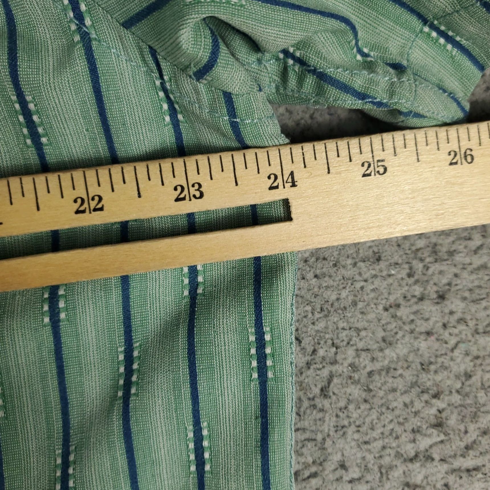 Tommy Bahama Tommy Bahama Shirt Mens Large Green Striped Silk Camp Collar Hawaiian Button Up Shirt Size US L / EU 52-54 / 3 - 5 Thumbnail