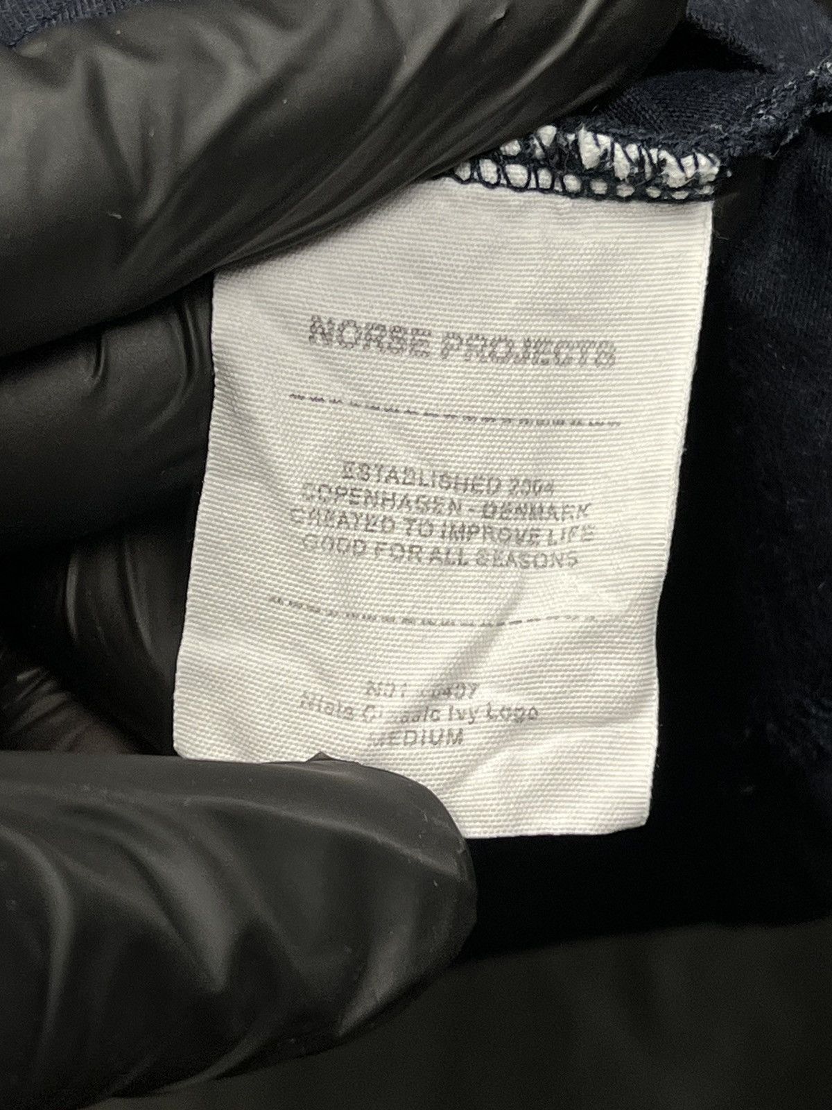 Norse Projects Norse Projects basic pocket navy t-shirt Size US M / EU 48-50 / 2 - 5 Thumbnail