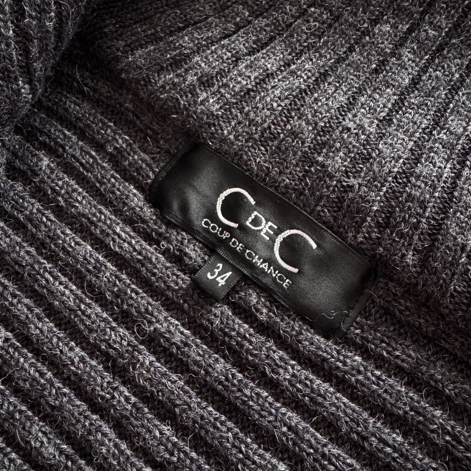 Japanese Brand Coup De Chance Knit Zip Hoodie Fur Hysteric Glamour Style Size S / US 4 / IT 40 - 11 Thumbnail
