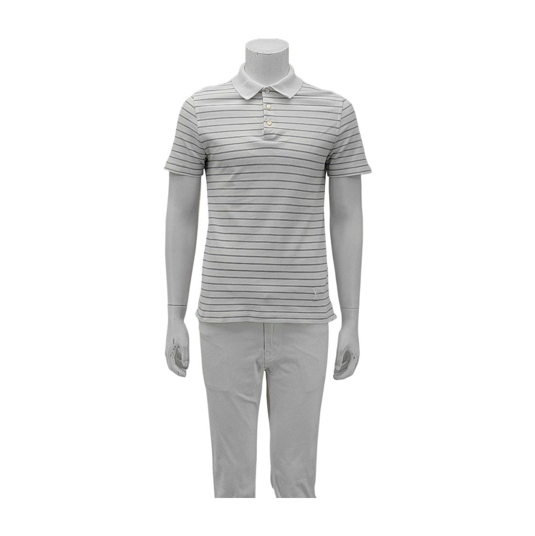 Louis Vuitton LOUIS VUITTON Striped Polo Size M Size US M / EU 48-50 / 2 - 1 Thumbnail