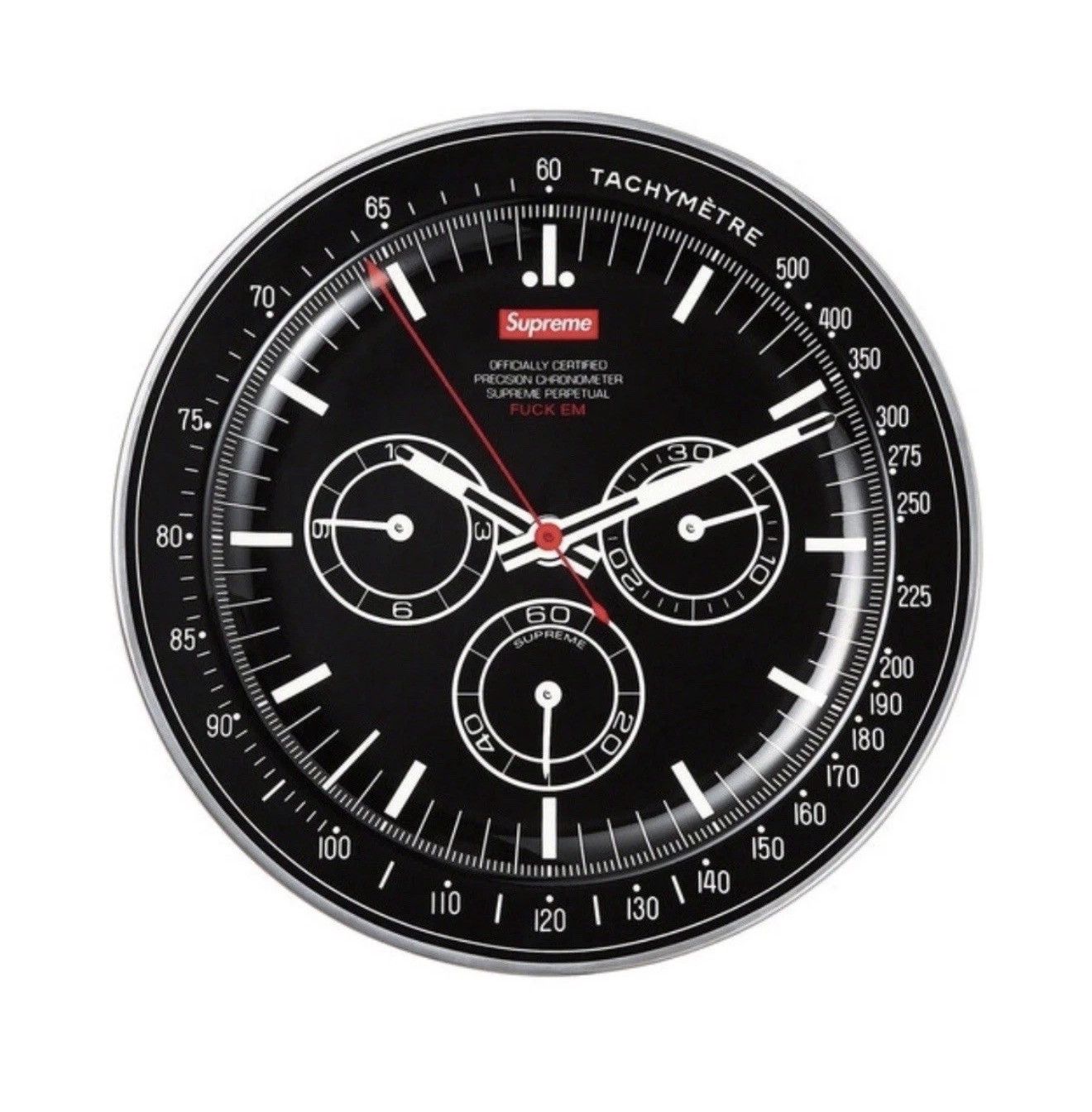 Supreme Supreme Watch Plate Black Size ONE SIZE - 1 Preview