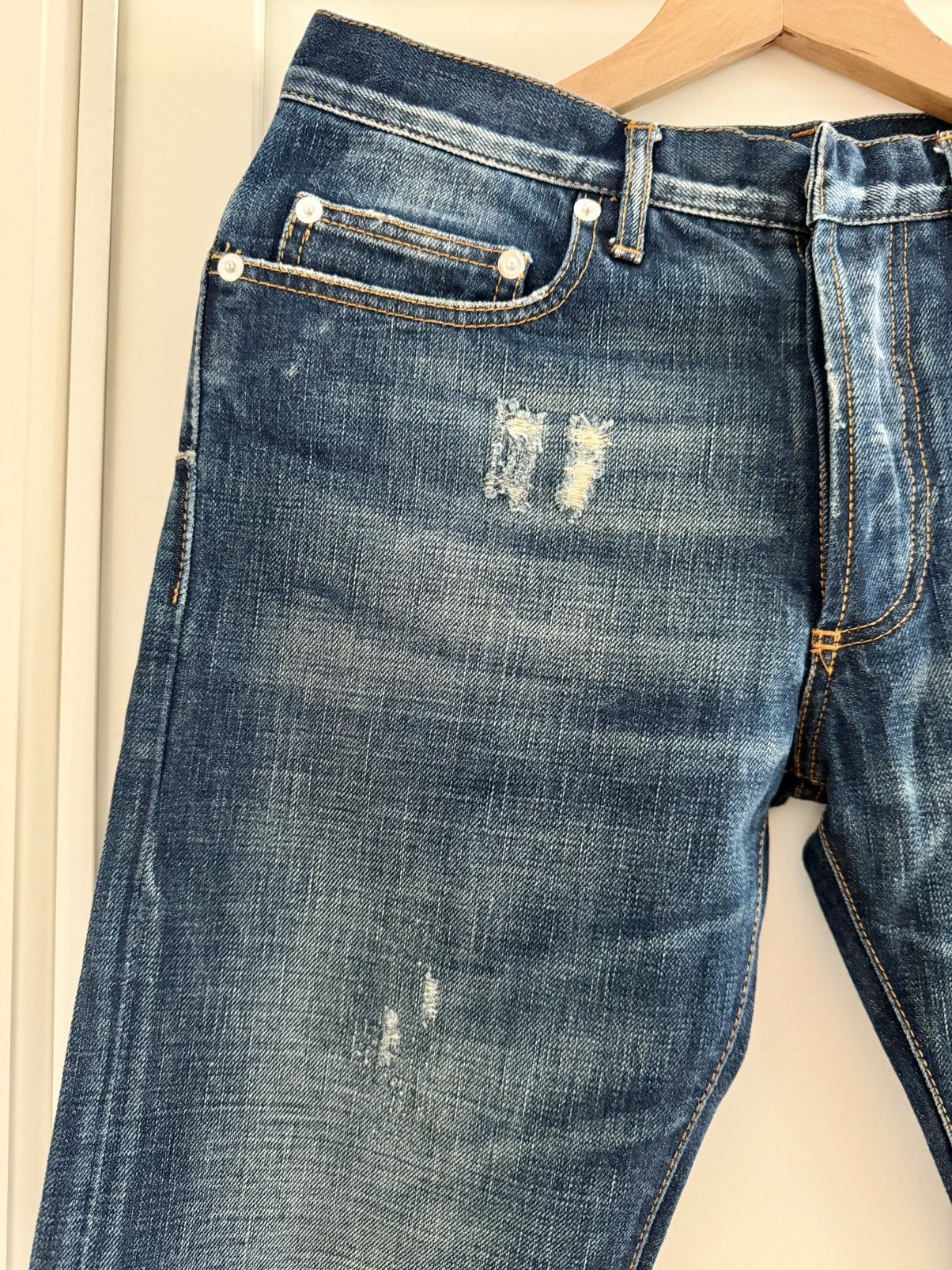 Dior Dior Homme Hedi Slimane MII 19cm Dust wash size 29 Size US 29 - 2 Thumbnail