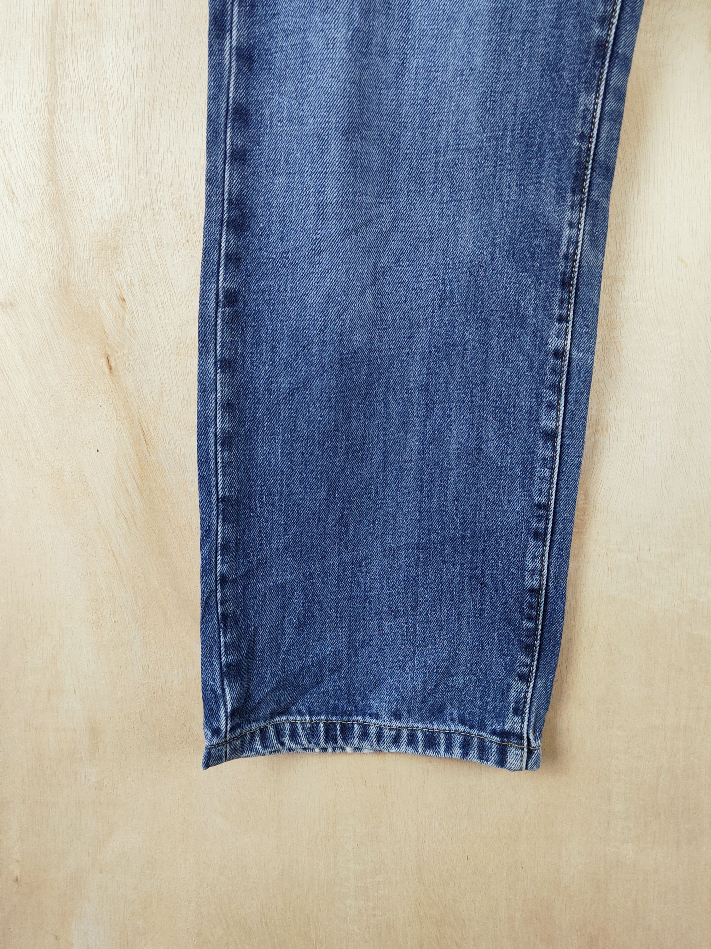 Japanese Brand Uniqlo japanese fabric by Kaihara Ripped Jeans #S2646 Size US 36 / EU 52 - 4 Thumbnail