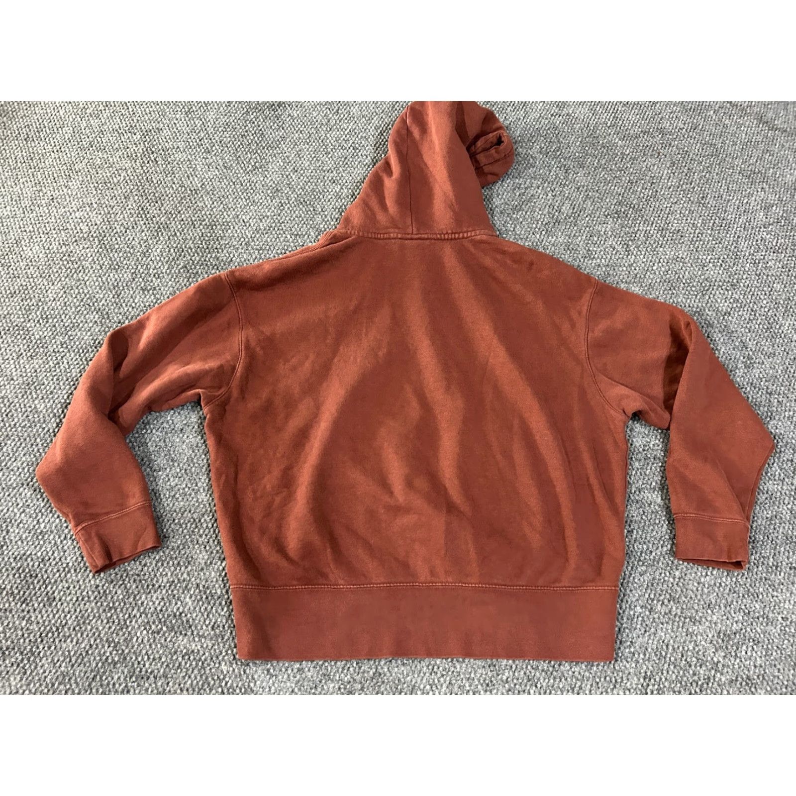 Nike Nike Hoodie Mens M Brown Swoosh Pullover Hooded Logo Graphic Print Pockets Casual Streetwear Size US M / EU 48-50 / 2 - 7 Thumbnail