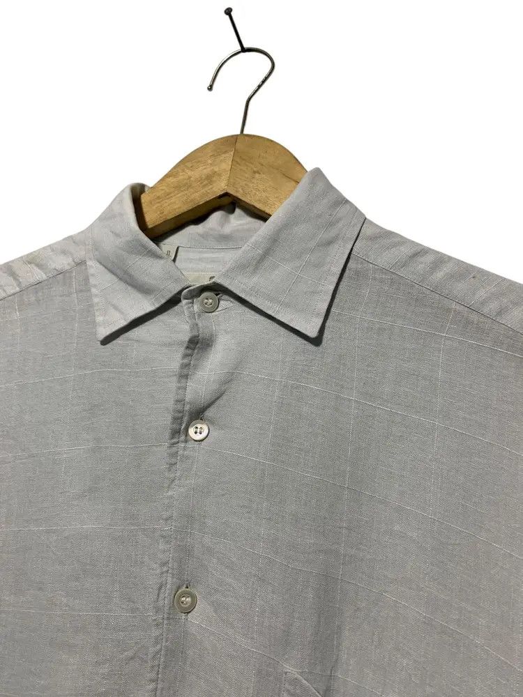 Ermenegildo Zegna Ermenegildo Zegna Linen button up shirt Size US M / EU 48-50 / 2 - 2 Thumbnail