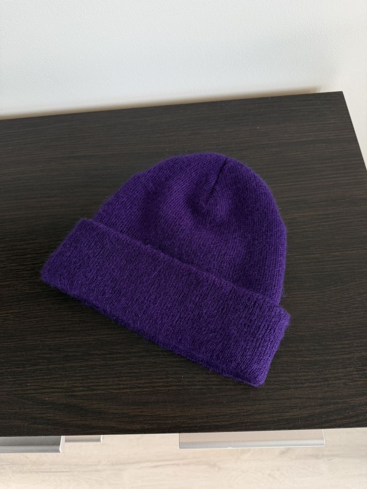 Supreme Supreme mohair wool beanie FW18 purple hat Size ONE SIZE - 6 Thumbnail