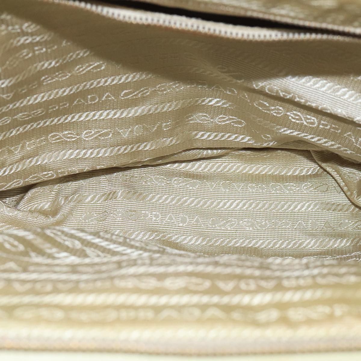 Prada PRADA Hand Bag Nylon Beige Size ONE SIZE - 11 Thumbnail