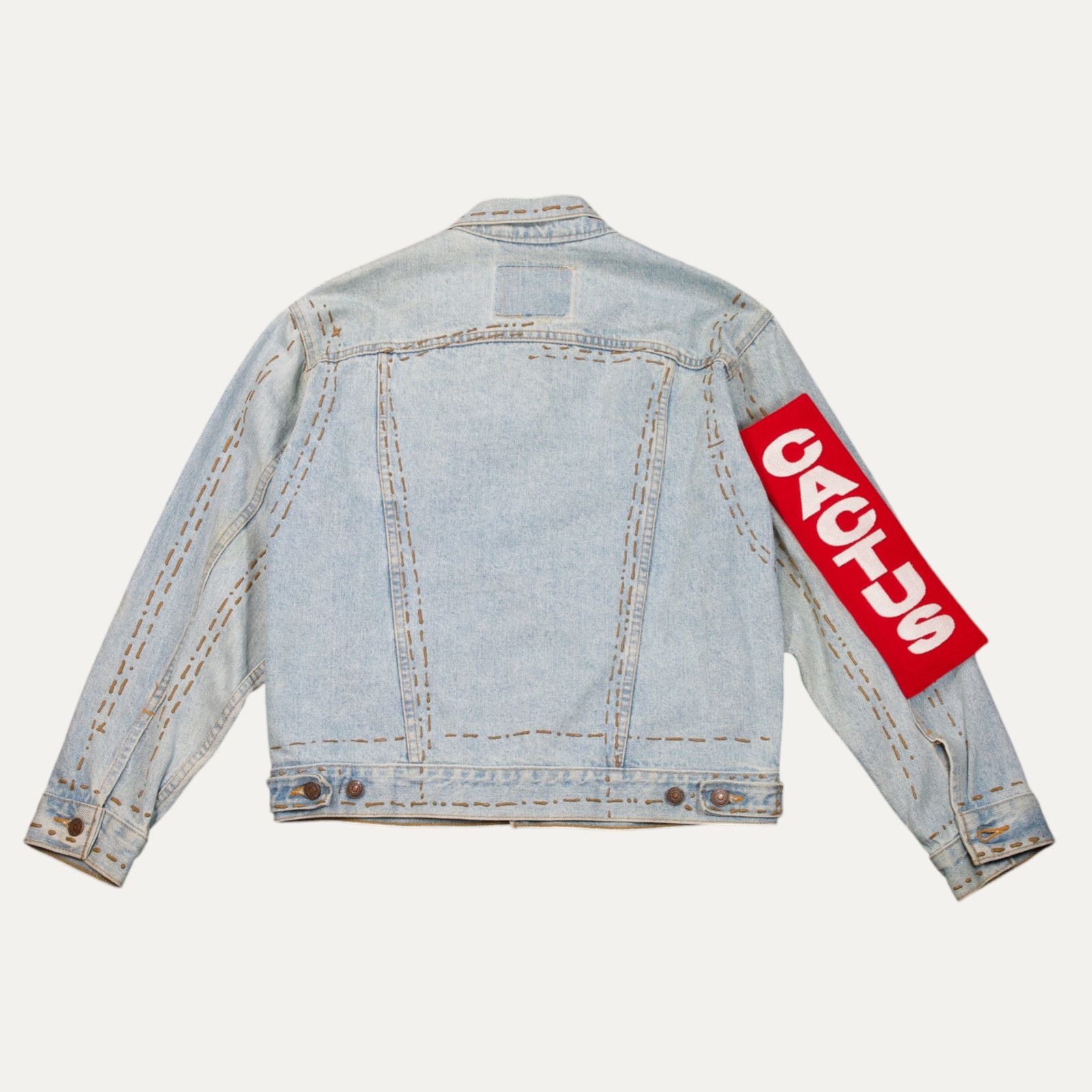 DENIM TEARS Denim Tears X CPFM X Levi's Complexcon Denim Jacket Size US L / EU 52-54 / 3 - 2 Thumbnail