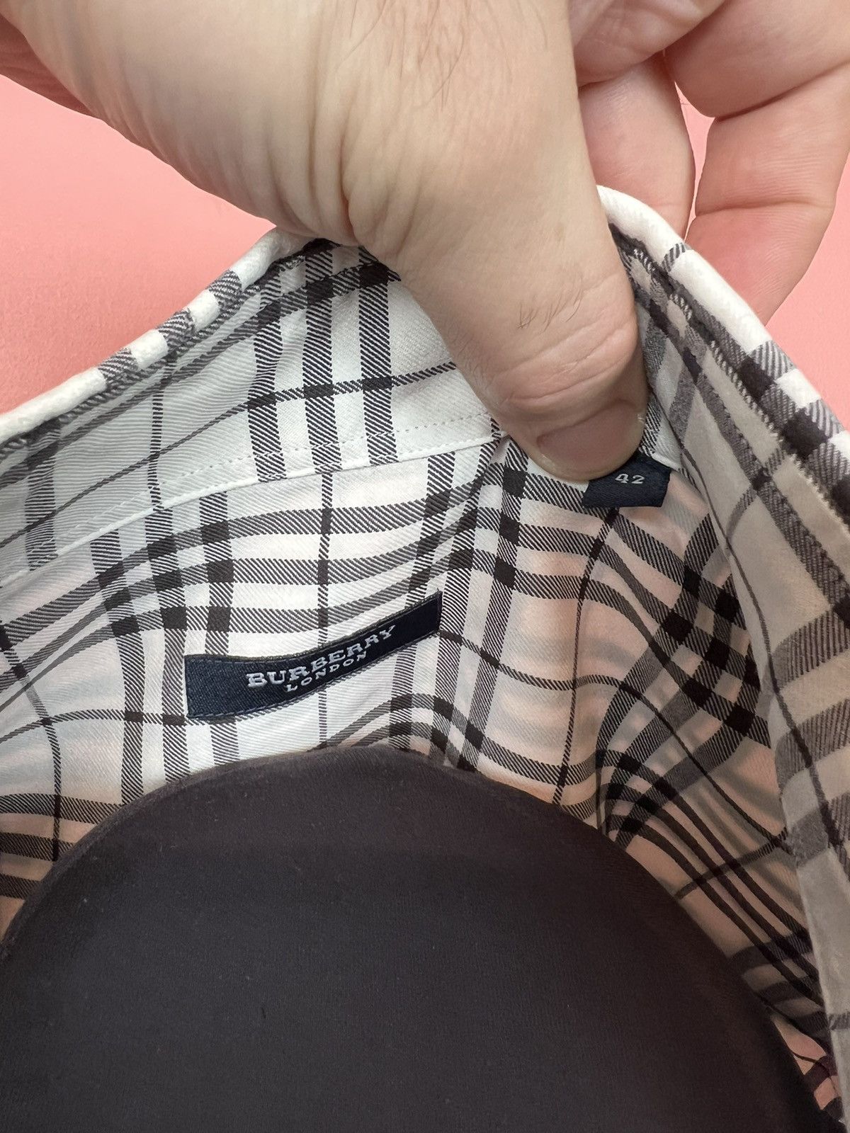 Burberry Burberry shirt button ups luxury streetwear hype quilt Size US L / EU 52-54 / 3 - 6 Thumbnail