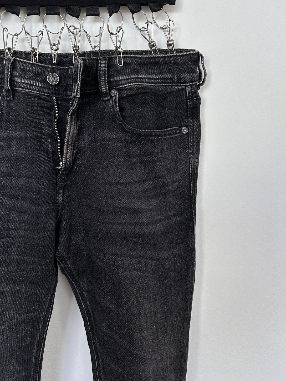 Diesel DIESEL Dark Grey Skinny Jeans Size US 30 / EU 46 - 3 Thumbnail