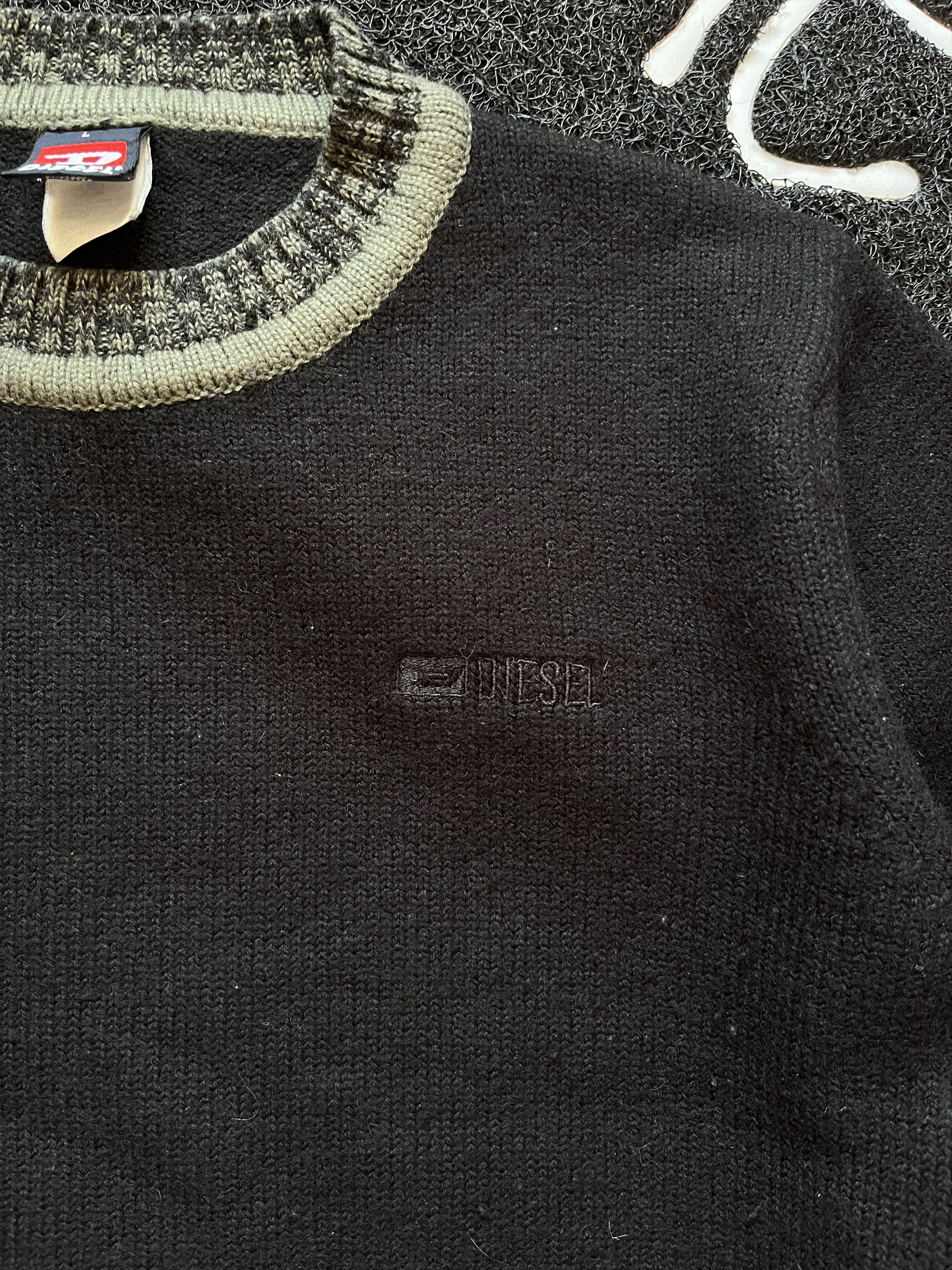 Diesel Vintage Diesel 90's Avant Garde Made In Italy Sweater Knit Size US M / EU 48-50 / 2 - 3 Thumbnail