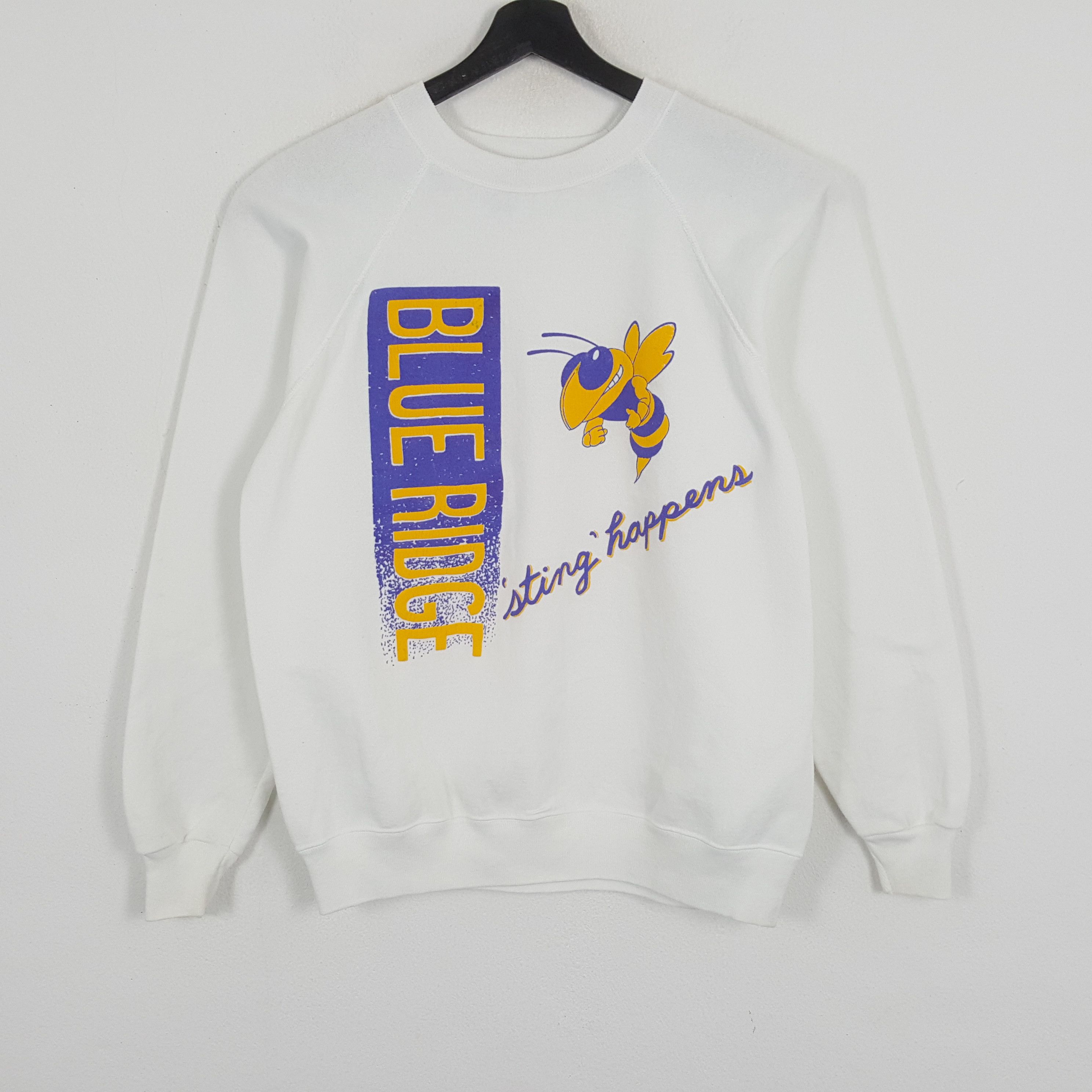 Vintage BLUE RIDGE American Sports Style Vintage Sweatshirt Size US M / EU 48-50 / 2 - 1 Thumbnail