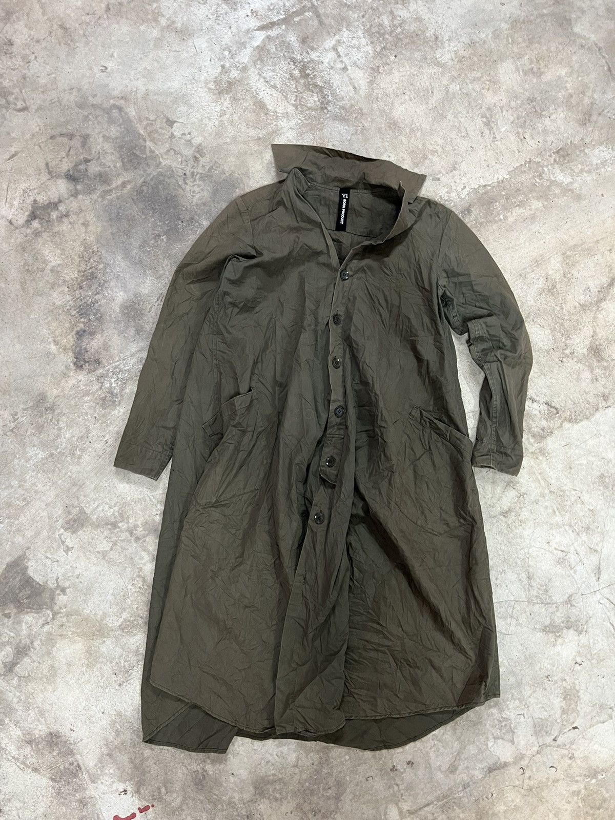 Designer × Y's × Yohji Yamamoto Y’s Yohji Yamamoto Born Product Out Pocket Shirt Dres Jacket Size XS / US 0-2 / IT 36-38 - 2 Thumbnail