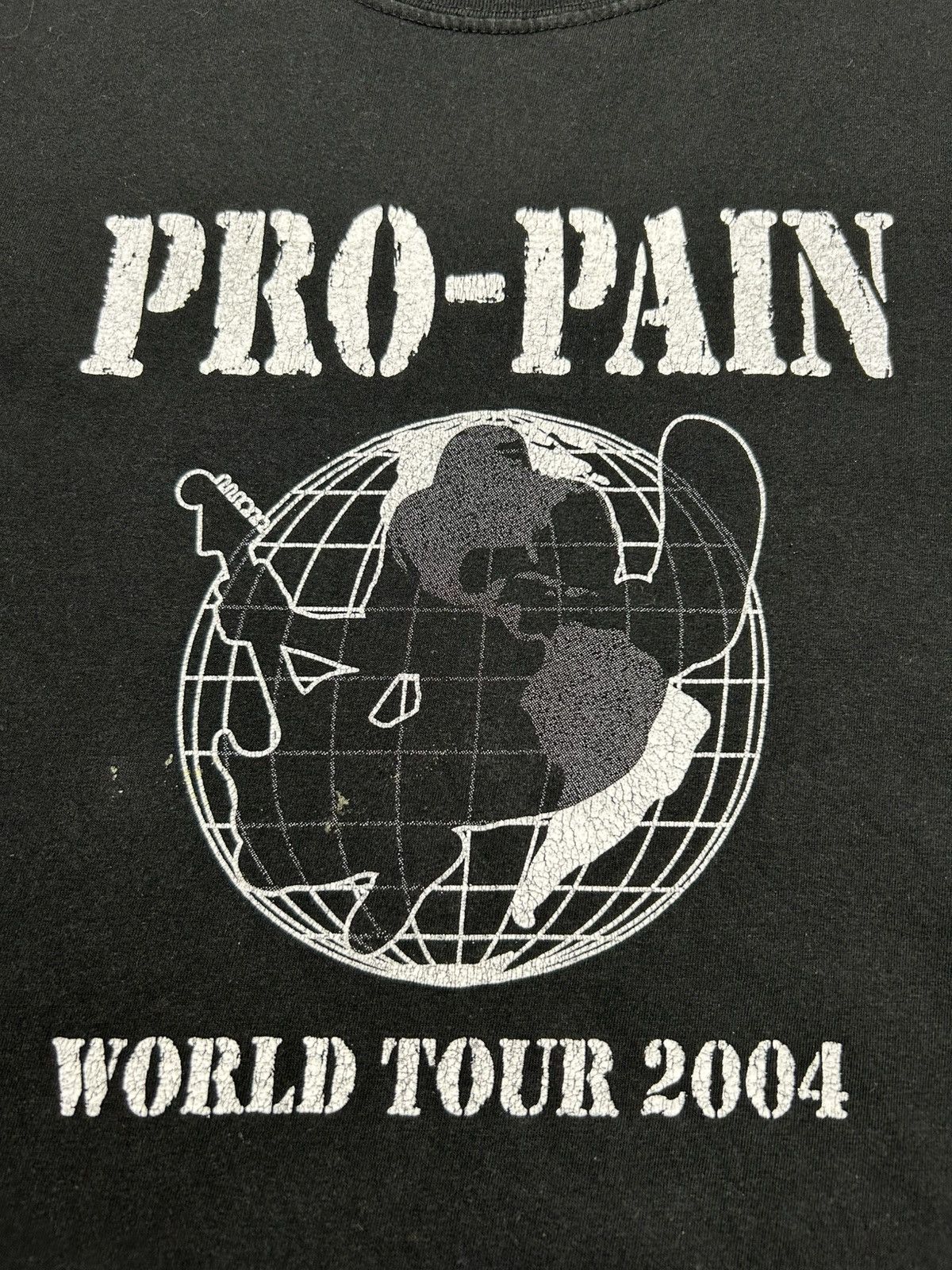 Band Tees Vintage Pro-Pain World Tour 2004 T-Shirt Size US L / EU 52-54 / 3 - 5 Thumbnail