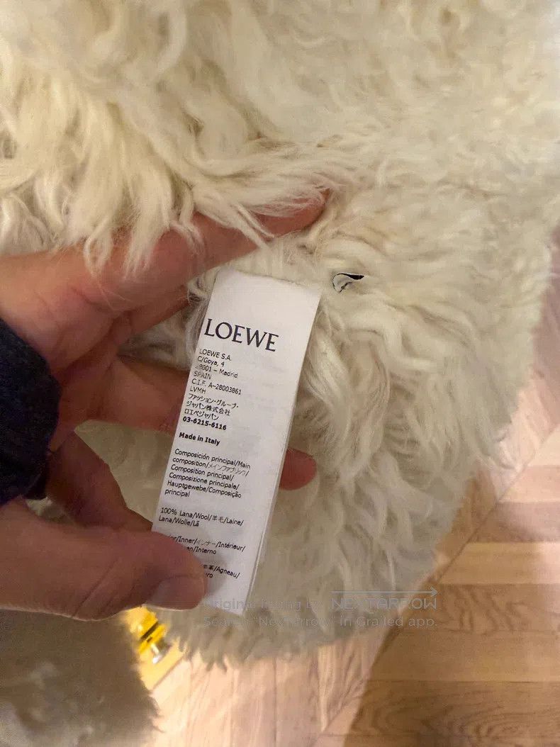 Loewe Loewe Men's Suit with Fur Trim Size 48L - 9 Thumbnail