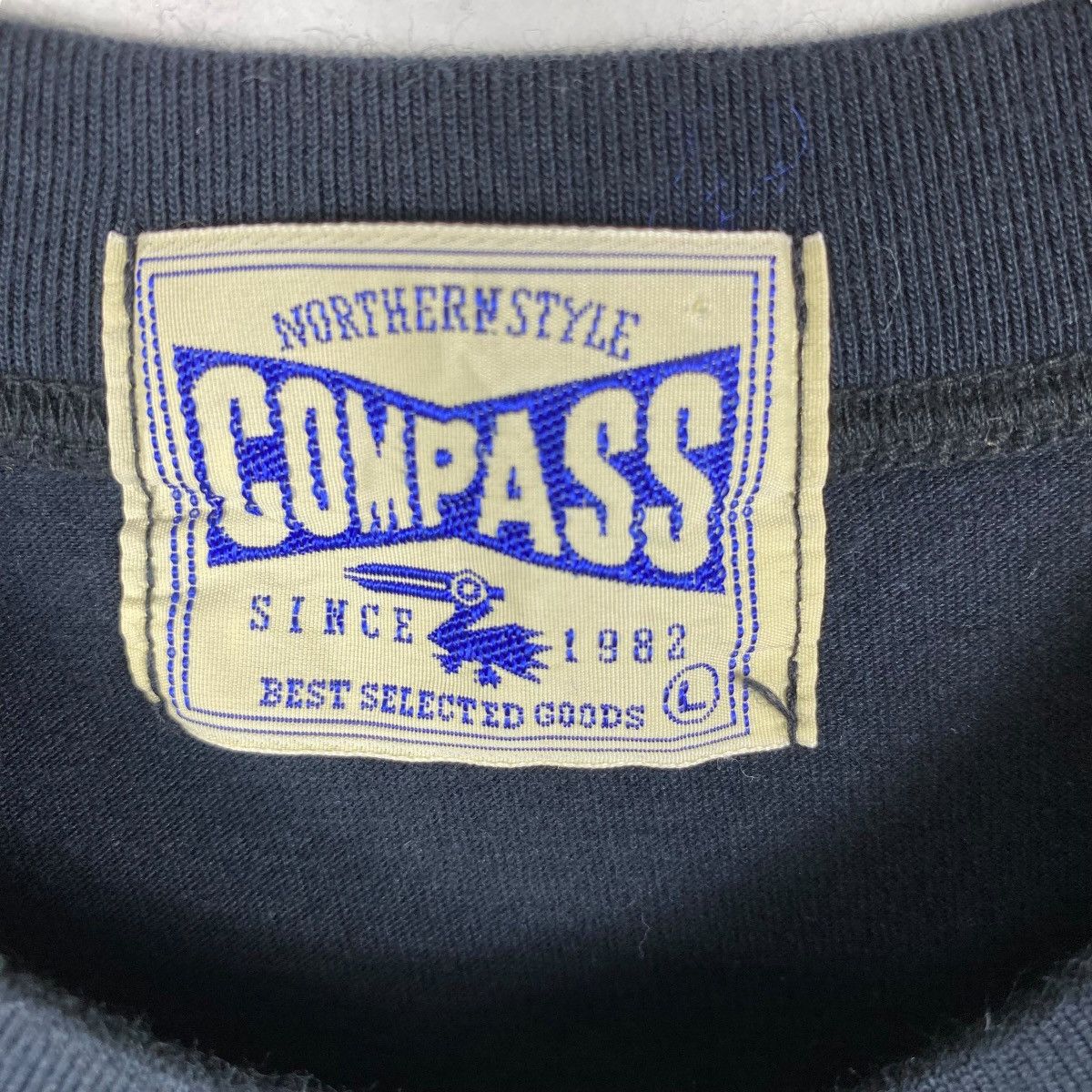 Other Vintage 80's Compass HIGUMA BEAR HOKKAIDO Graphic Tee Shirt Size US L / EU 52-54 / 3 - 7 Thumbnail